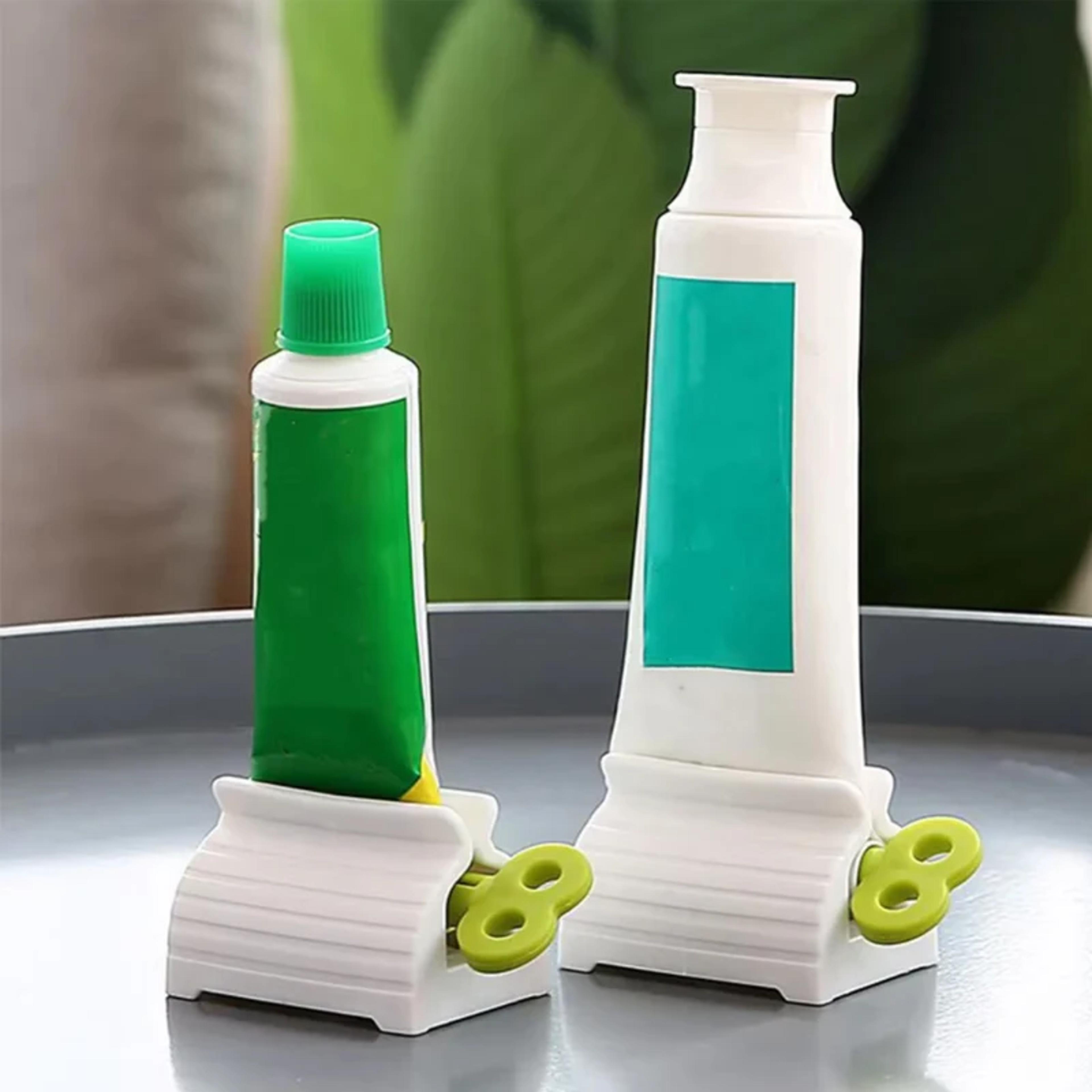 smooth, comfortable brushing with the efficient toothpaste tube squeezer