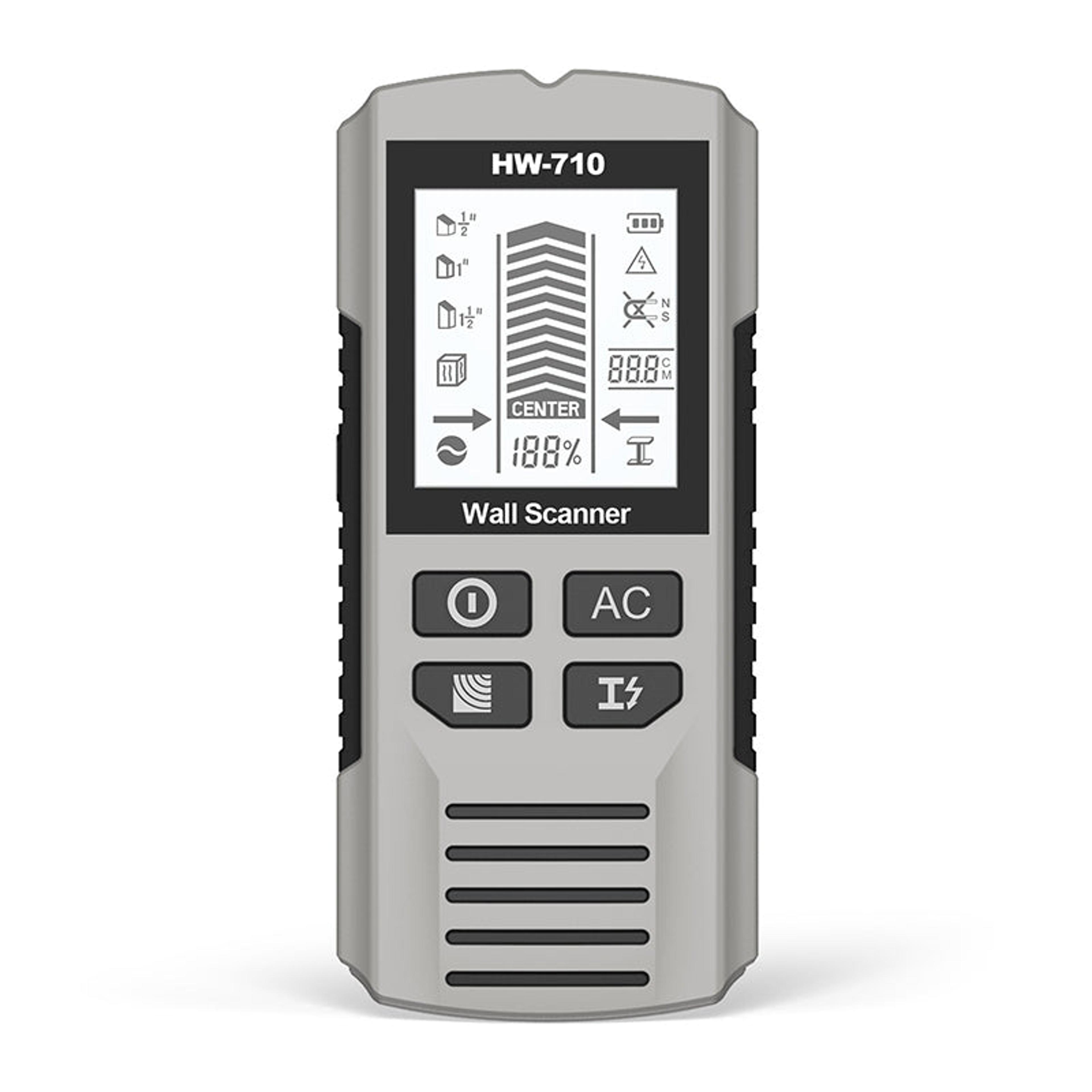 multi-functional metal wood detection function wall detector for ac metal wood detect ceilings floors find