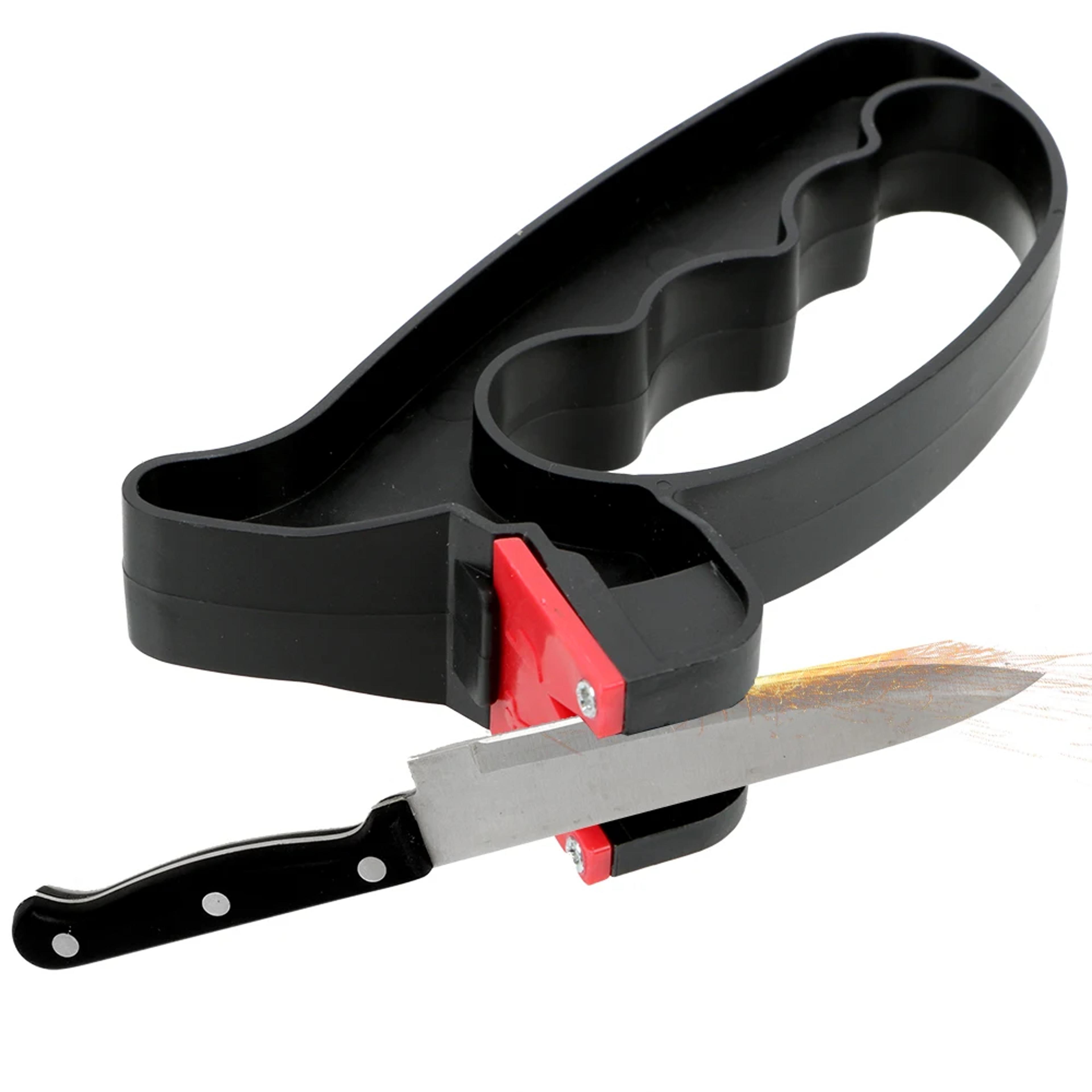 handheld knife sharpener scissor blade sharpening tool convenient kitchen grindstone