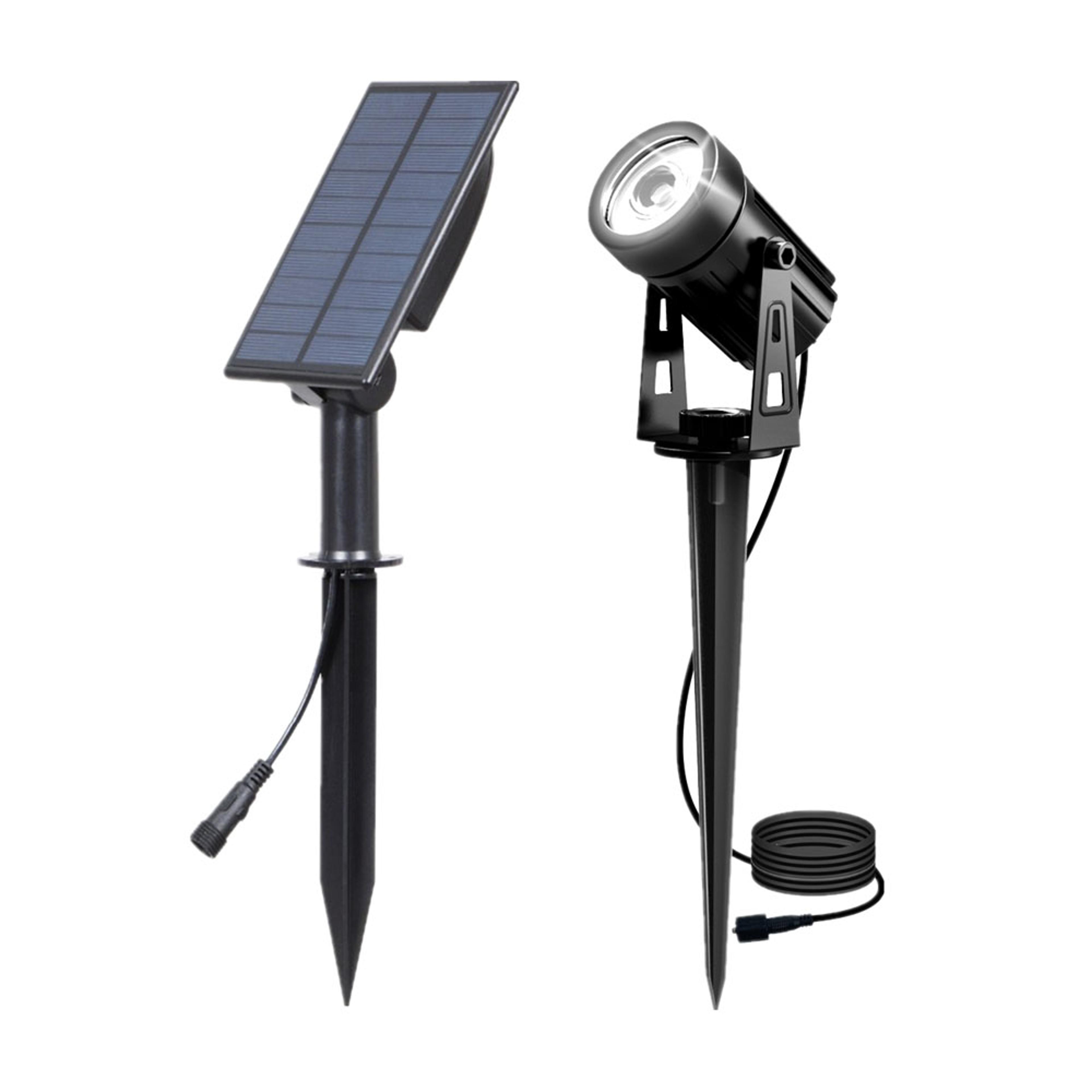 solar led light outdoor landscape, solar powered spotlight , aluminum anti-rust lamp for yard and garden tree