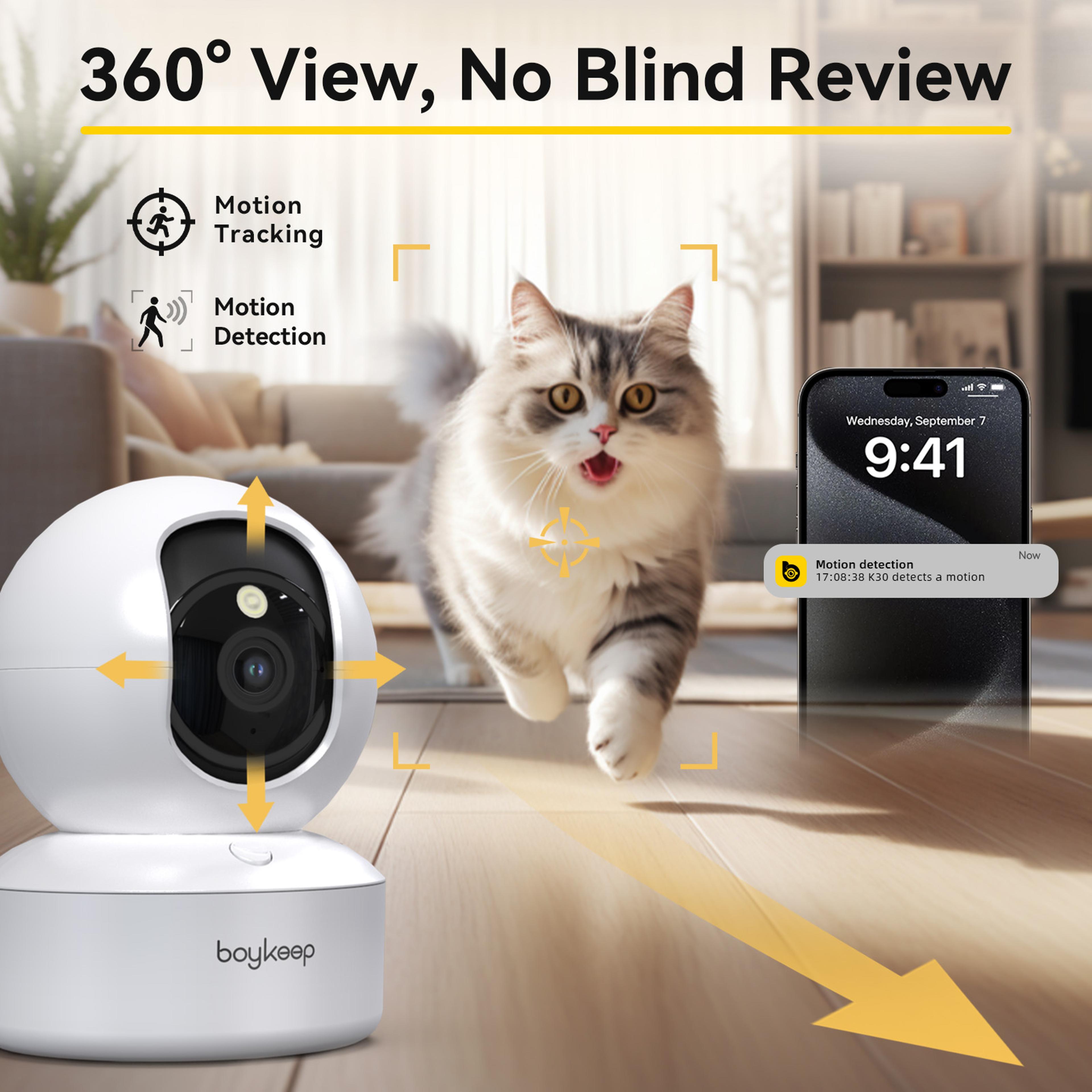 smart camera , indoor wifi surveillance, pan & tilt, night vision