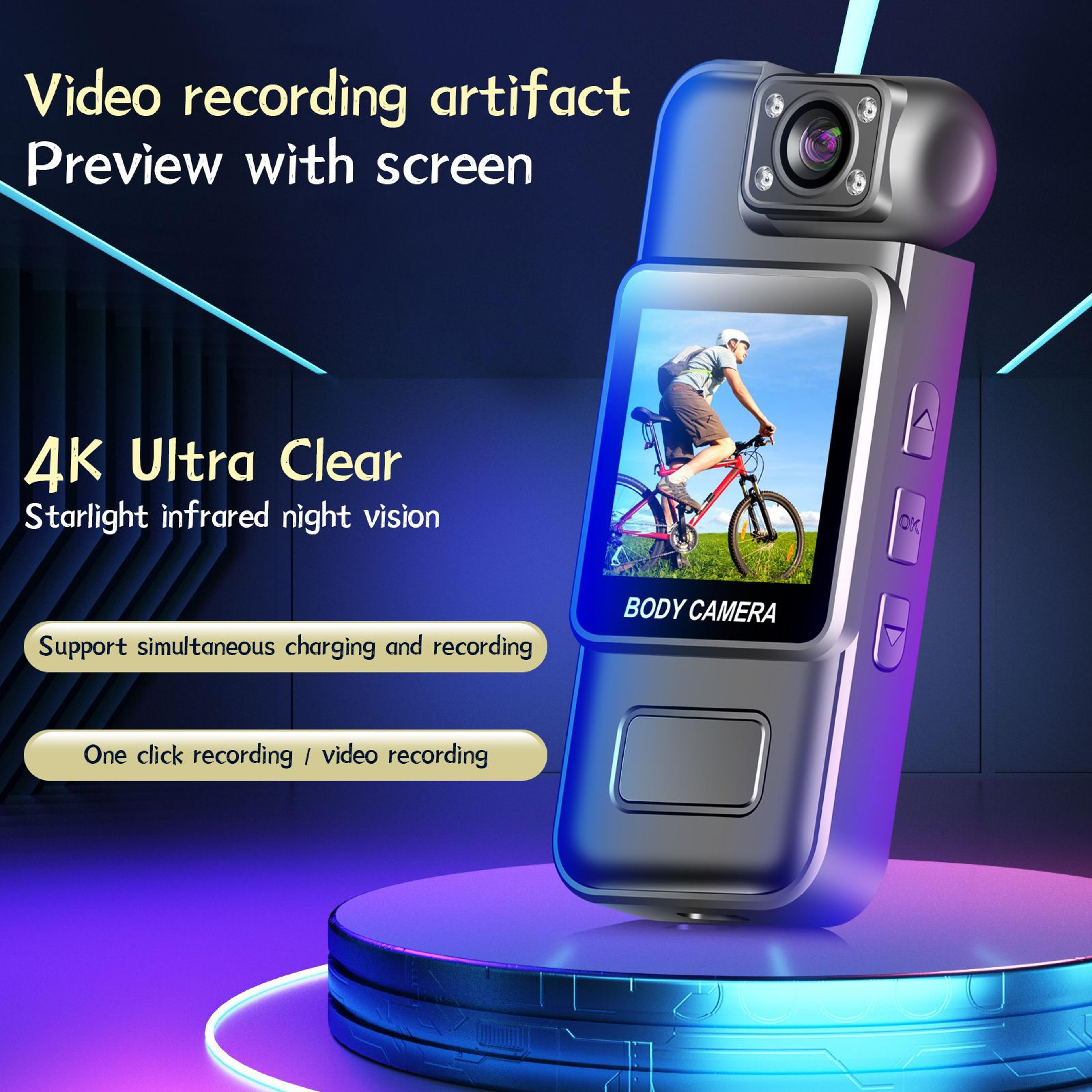 handheld portable digital video recorder, ultra hd wifi mini camera, police body cam with infrared night vision, sports
