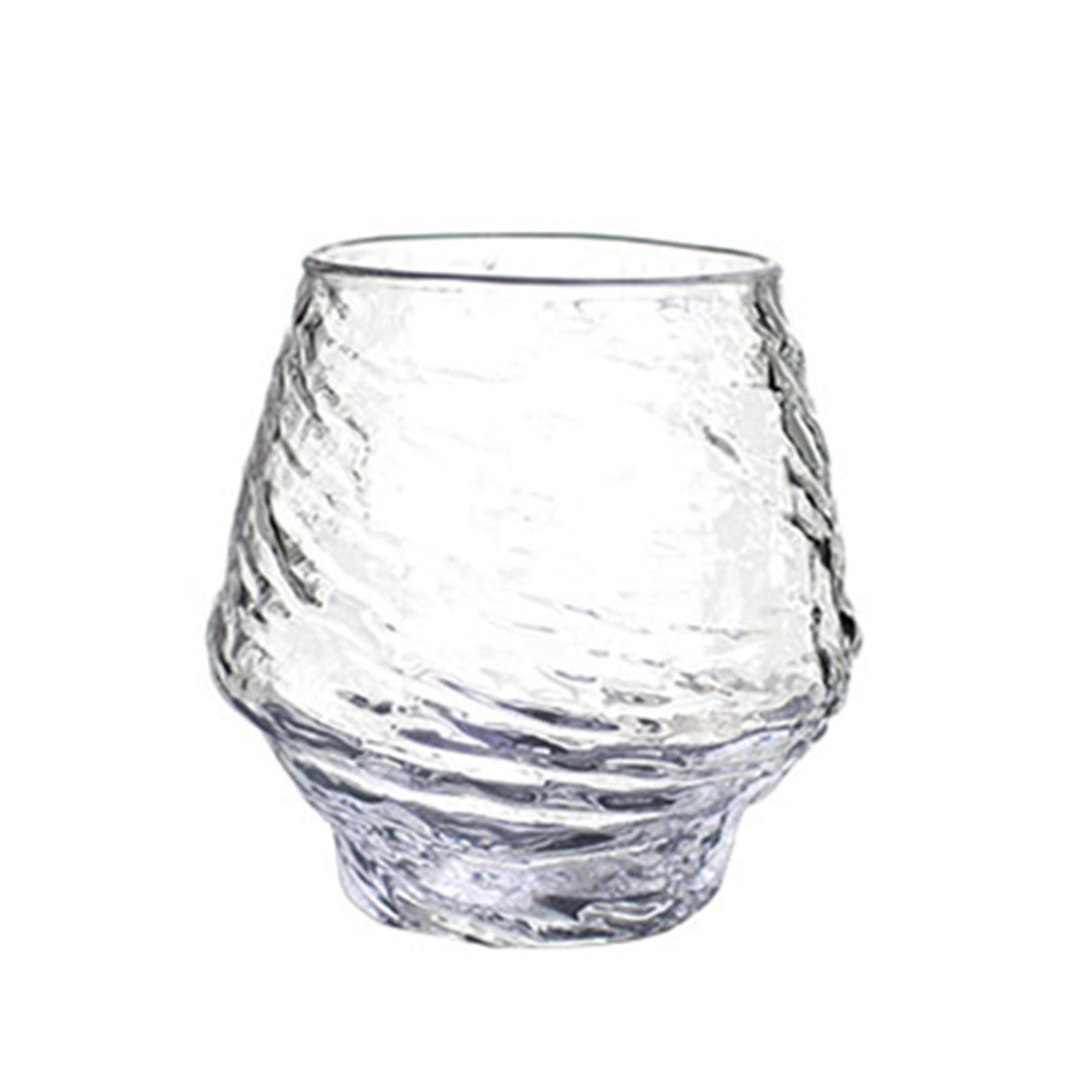hammer pattern whisky cup, hazy air wine glass snowflakes, falling whiskey tumbler brandy wineglass gift
