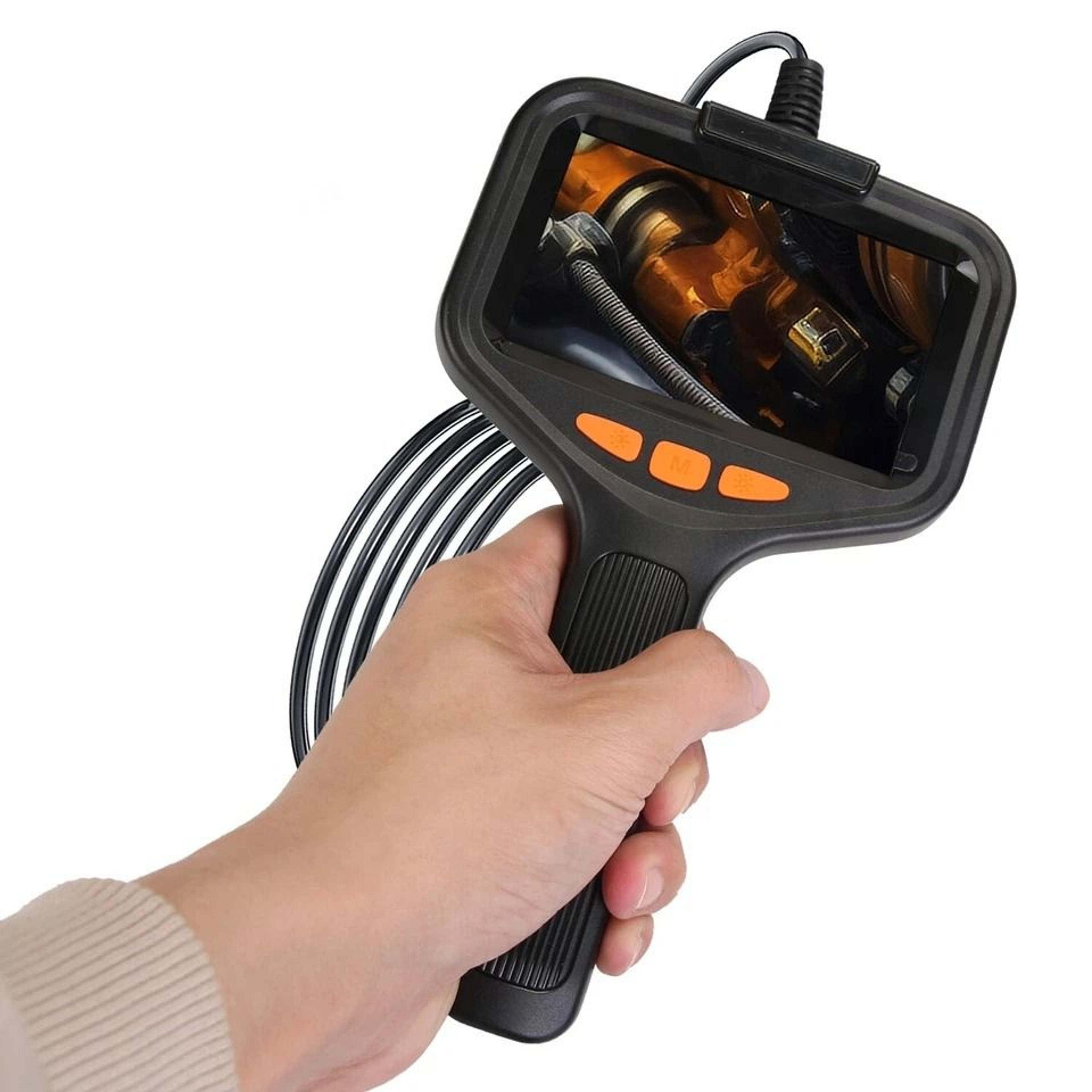 waterproof nspection camera with light, articulating borescope, snake camera, endoscope for automotive