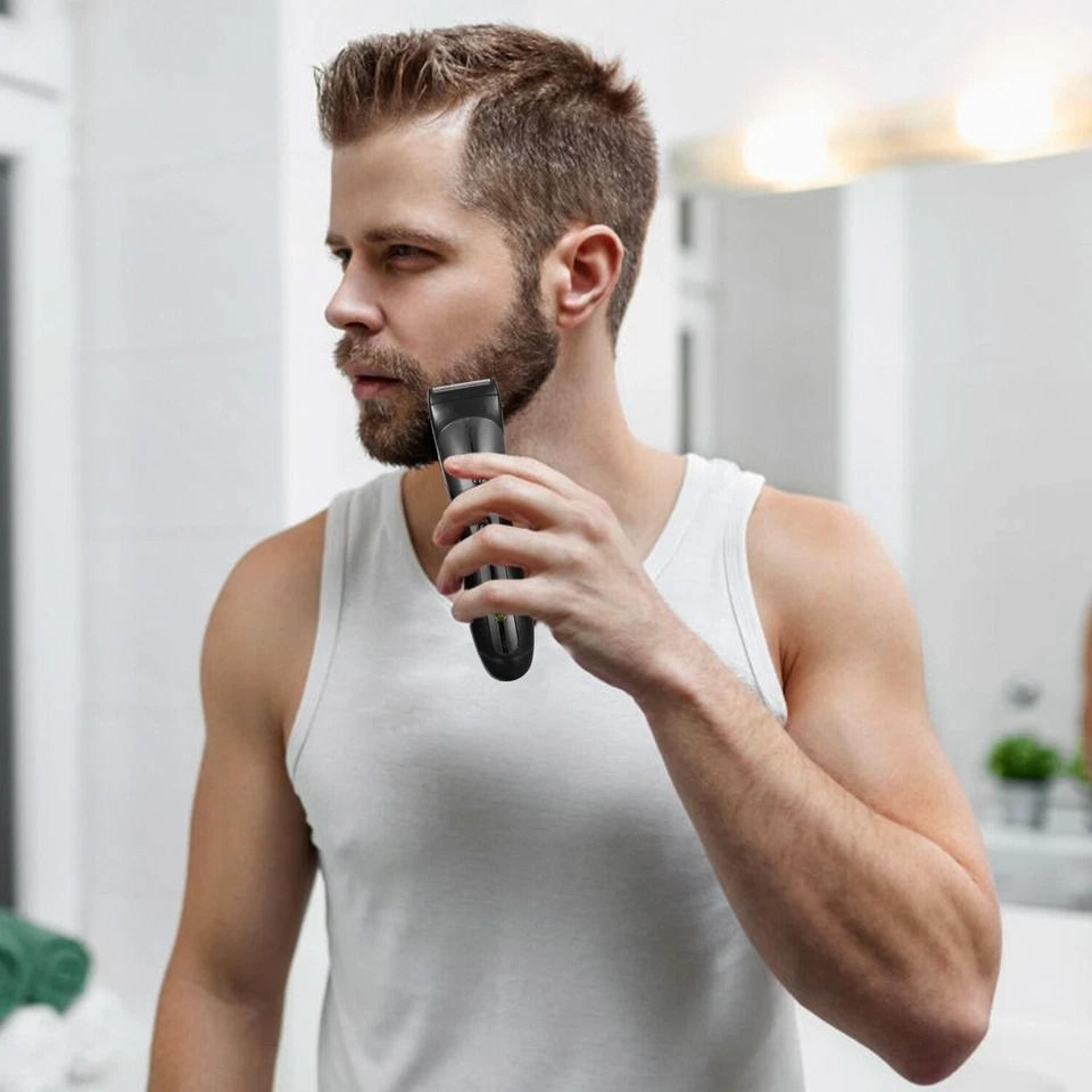 cordless barber hair clippers trimmer, beard cutting shaver machine, professional hair grooming