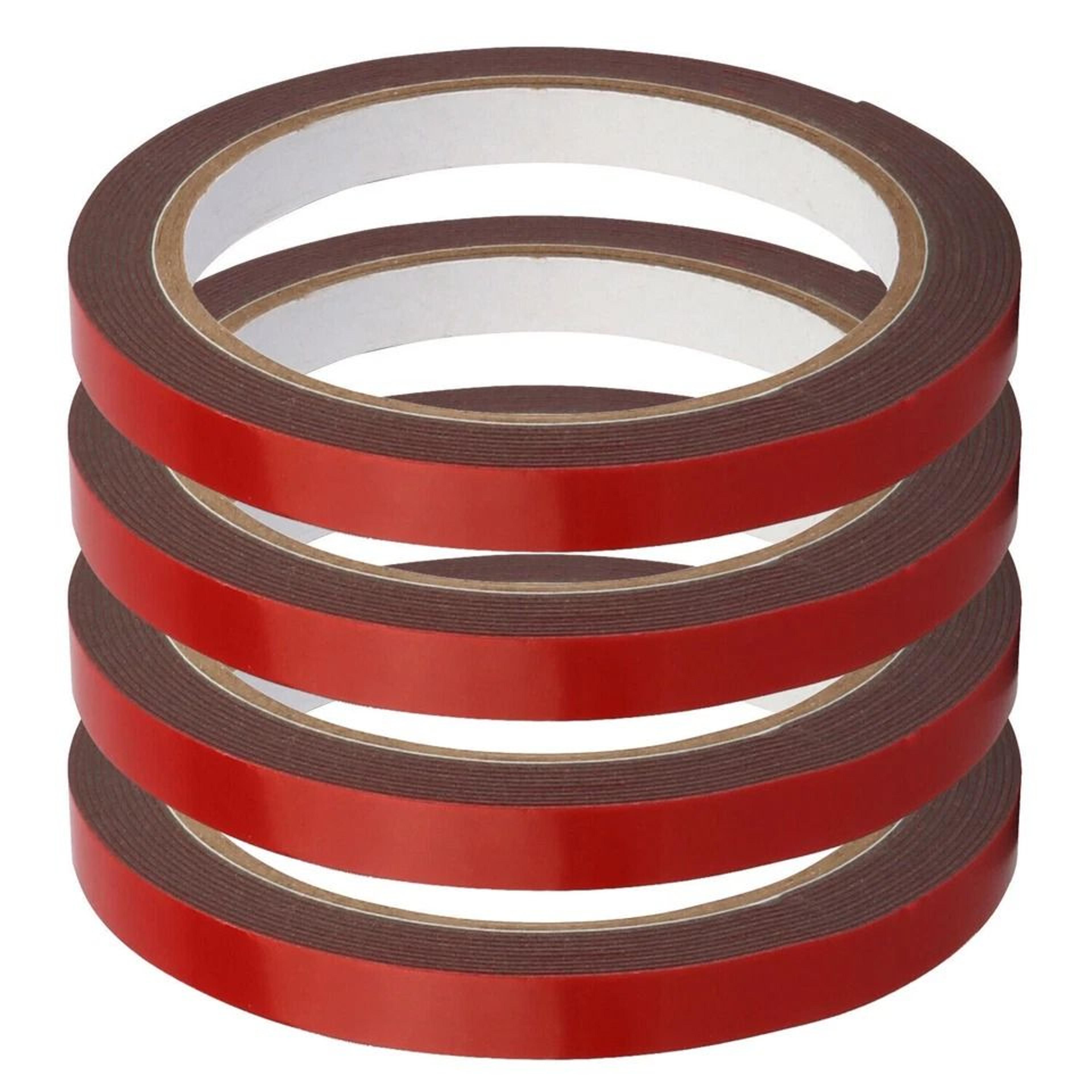 acrylic foam double sided car mounting tape, rolls heavy duty adhesive for trucks, auto, and home use
