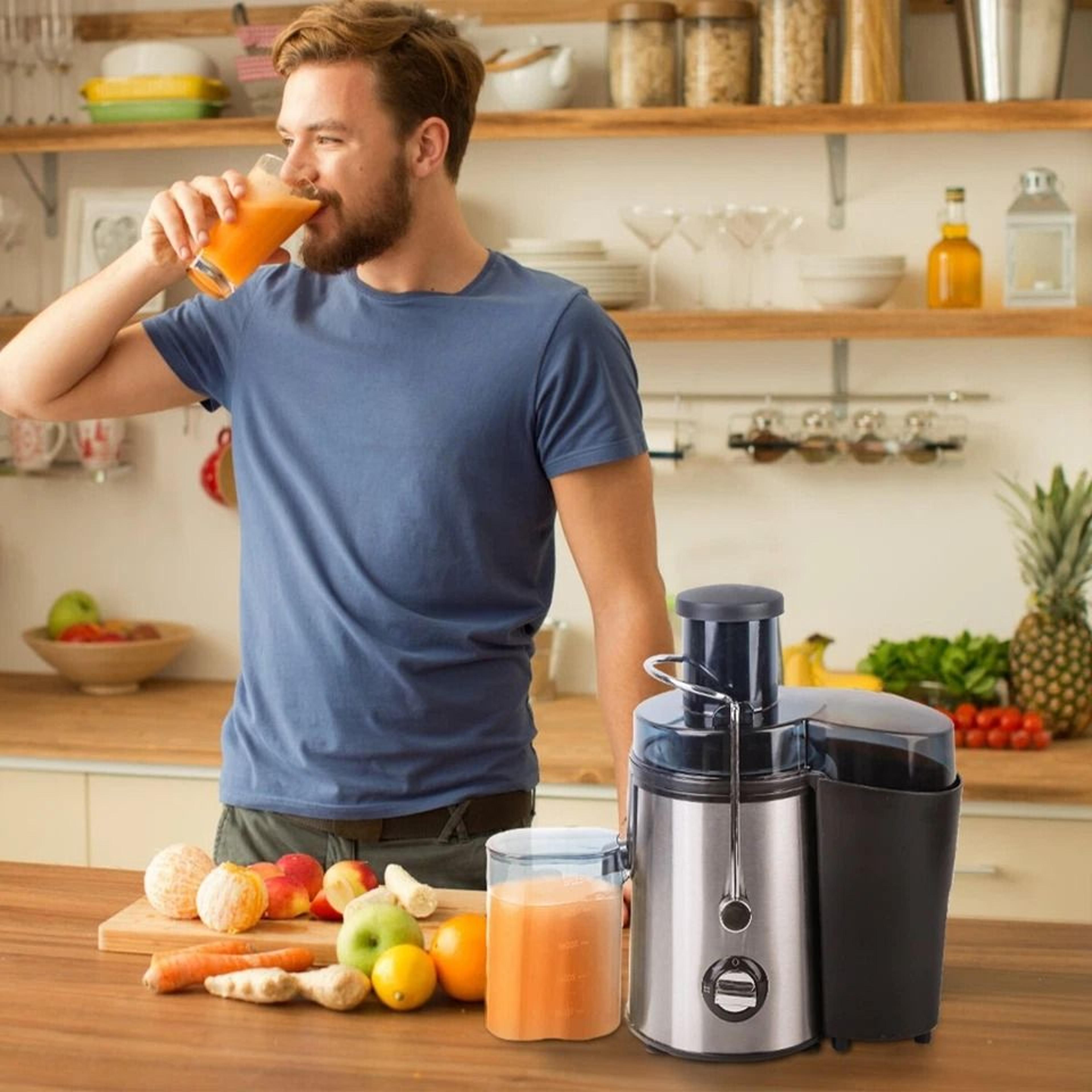 electric centrifugal juicer speeds, juice extractor for vegetables & fruits, easy clean juicer
