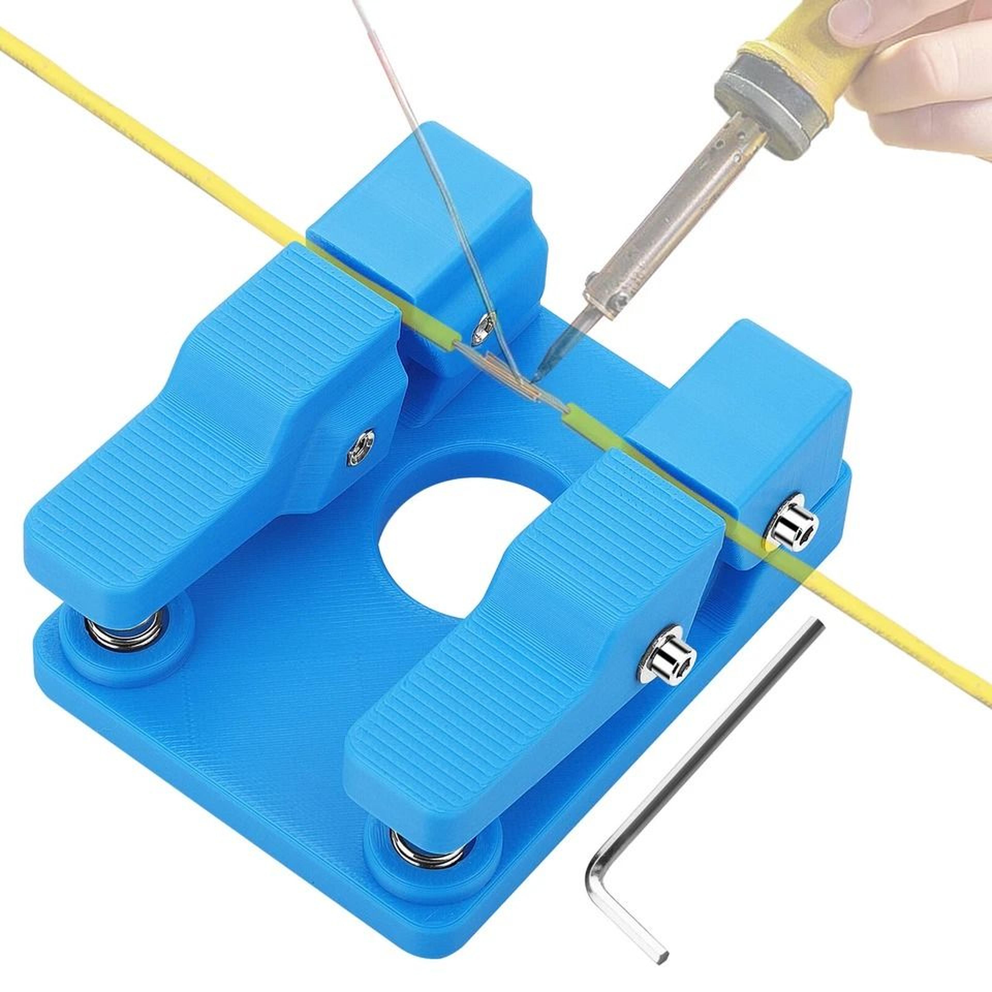 durable silicone wire clamp, adjustable workbench soldering station for electronics and automotive repairs