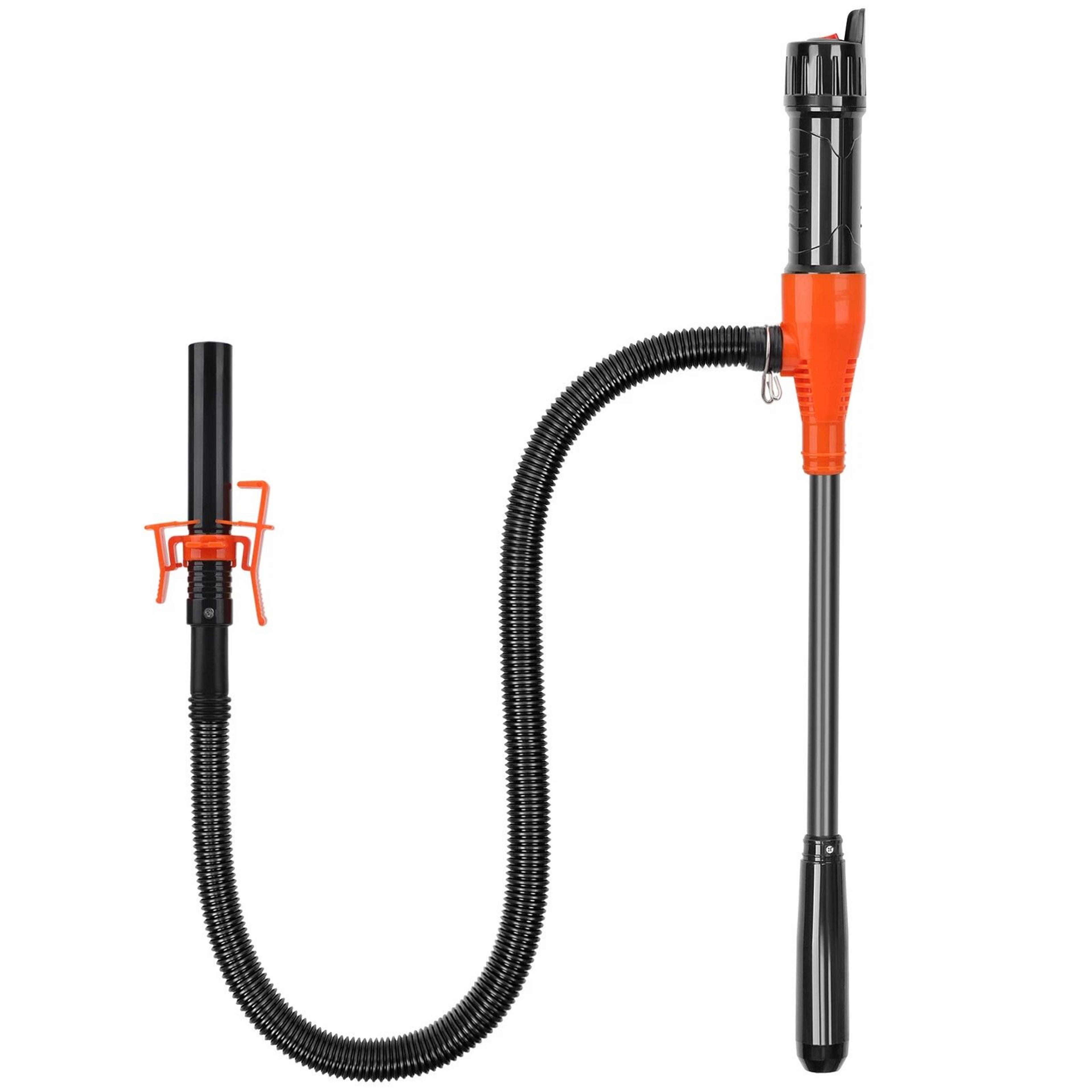 battery operated electric siphon pump, gpm for gasoline, oil, water, fuel, liquid transfer pump
