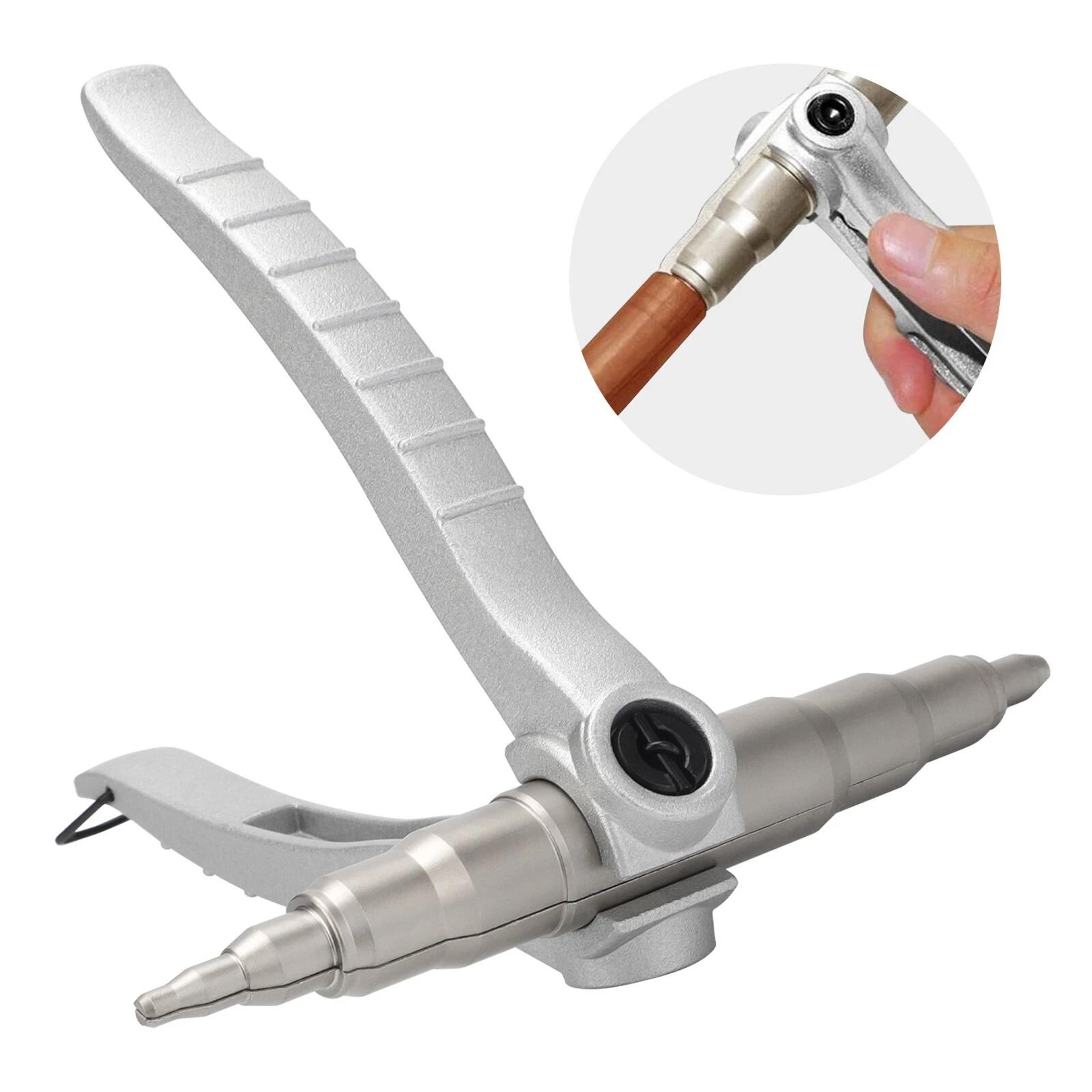 copper tube expander & swaging tool for refrigeration, hvac, air conditioning