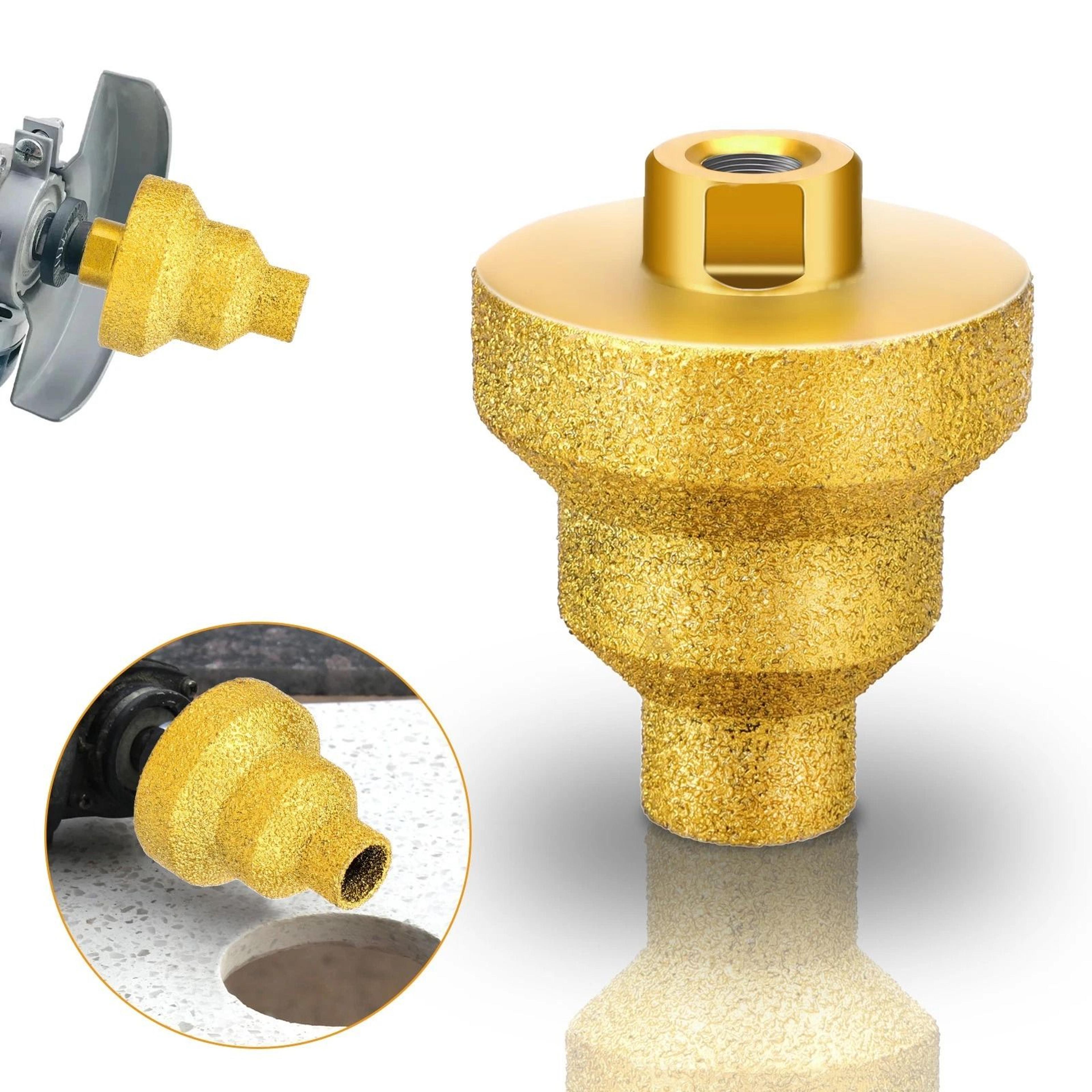 pagoda drill bit diamond core stepped, thread hole enlarger for tile, concrete, multi-size professional drill