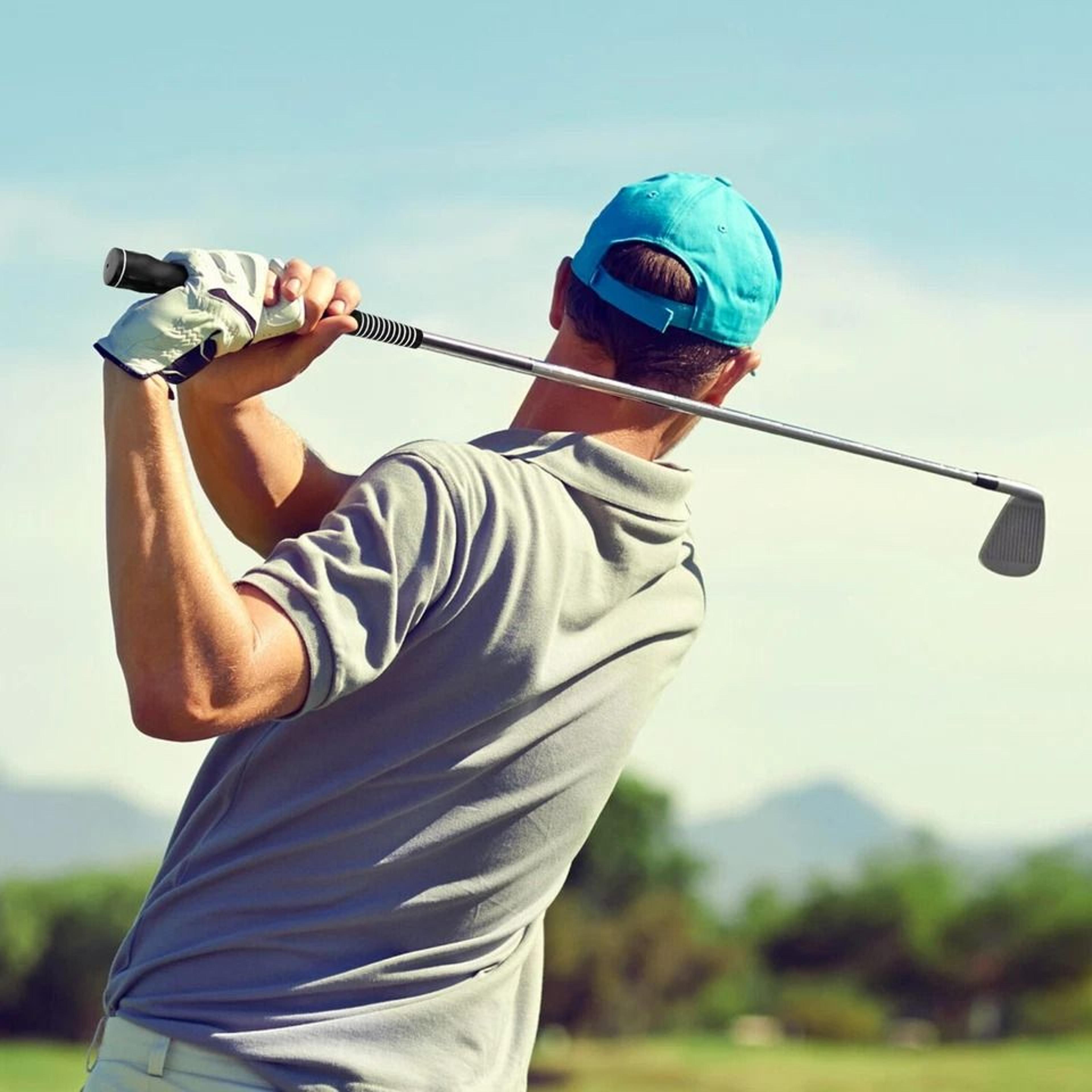 golf grip trainer set, standard teaching aid, practice anywhere, warm up training tool