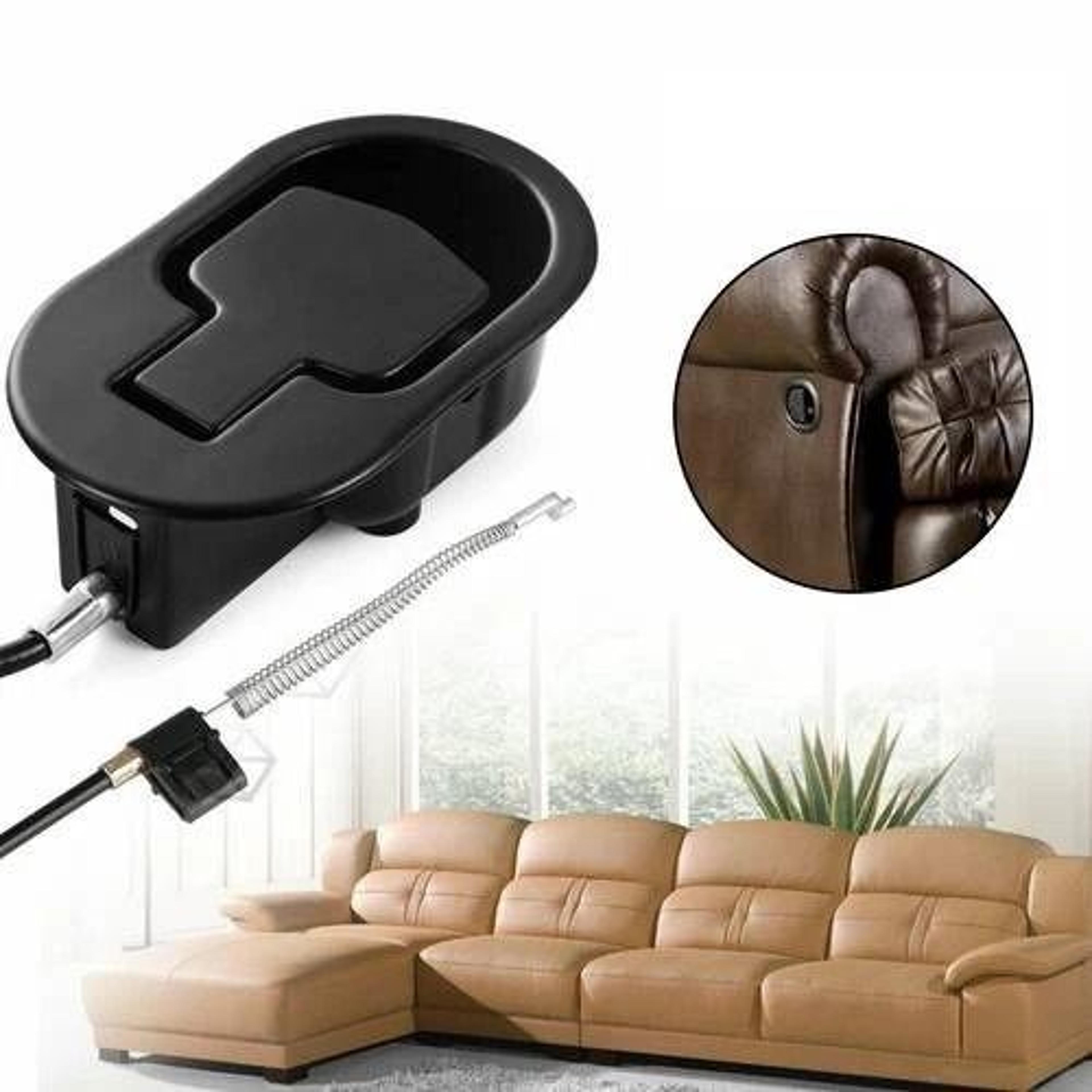 sofa recliner lever replacement, universal release pull handle cable for chairs, loveseats, couches, easy install
