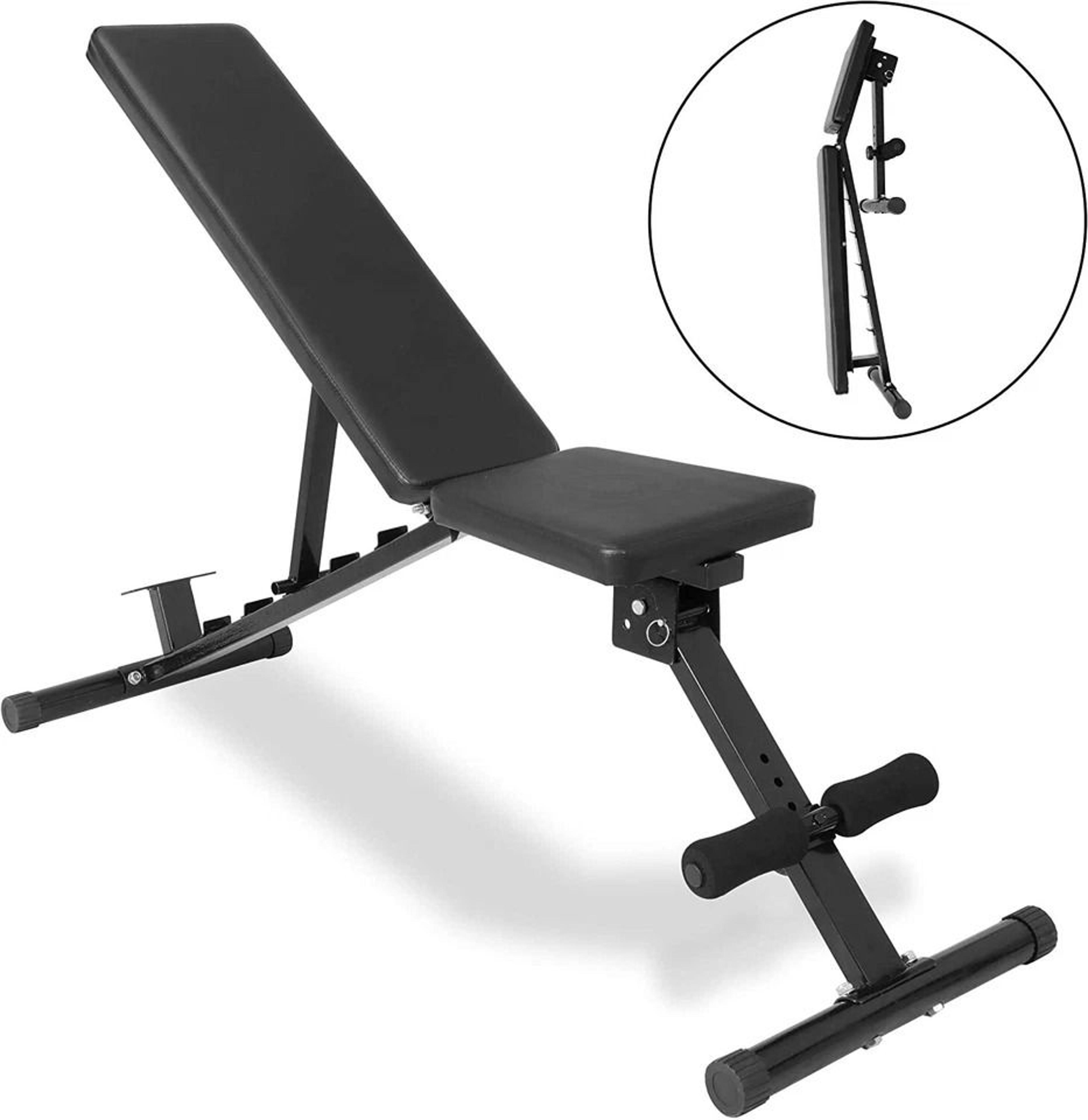 heavy duty adjustable weight lifting bench, position utility training bench, foldable exercise bench for home gym