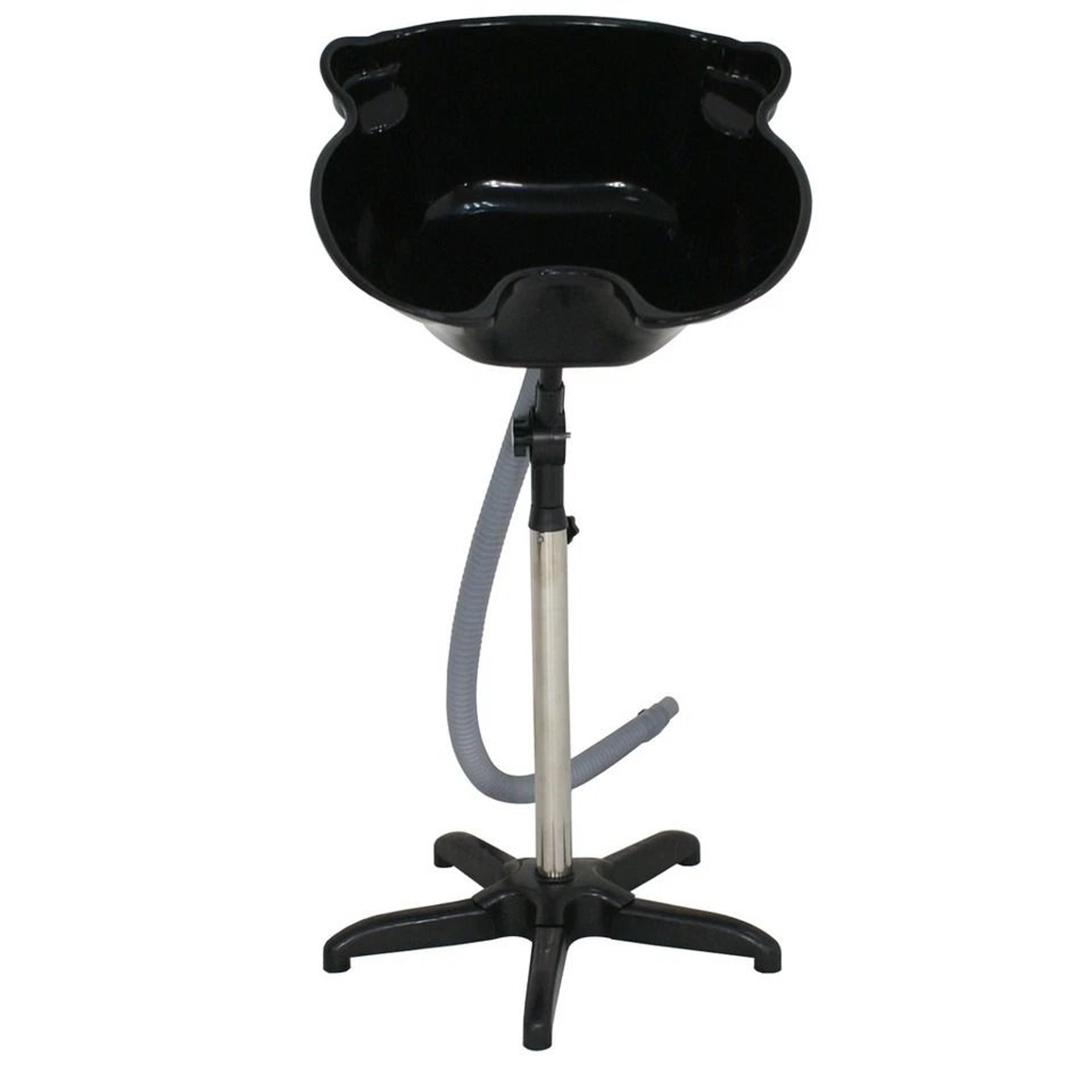 adjustable hair wash sink, portable shampoo bowl, deep basin for salon treatment, height adjustable for home use