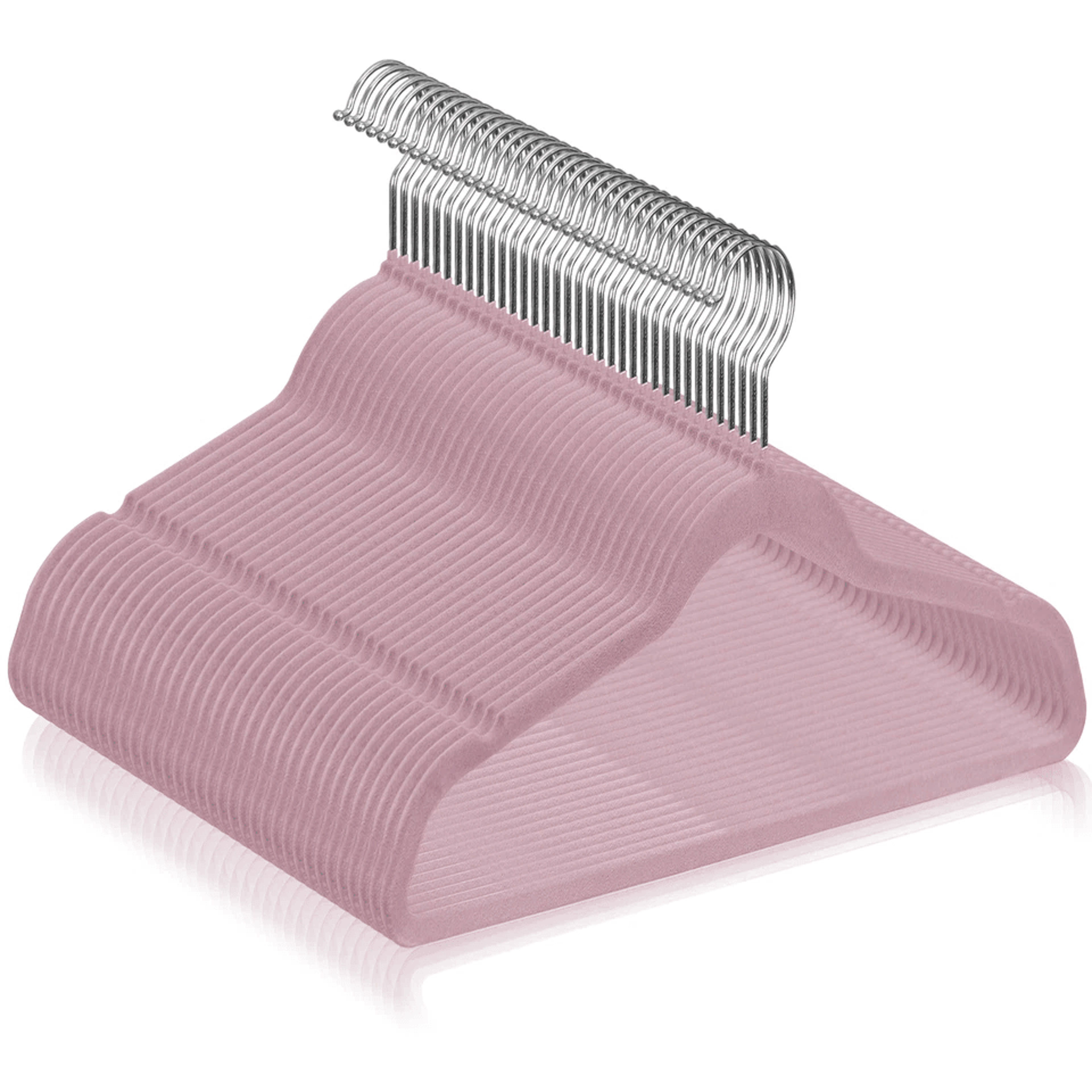 pink velvet clothes hangers, non-slip velvet suit hangers, swivel hook, perfect for shirts, pants, and dresses