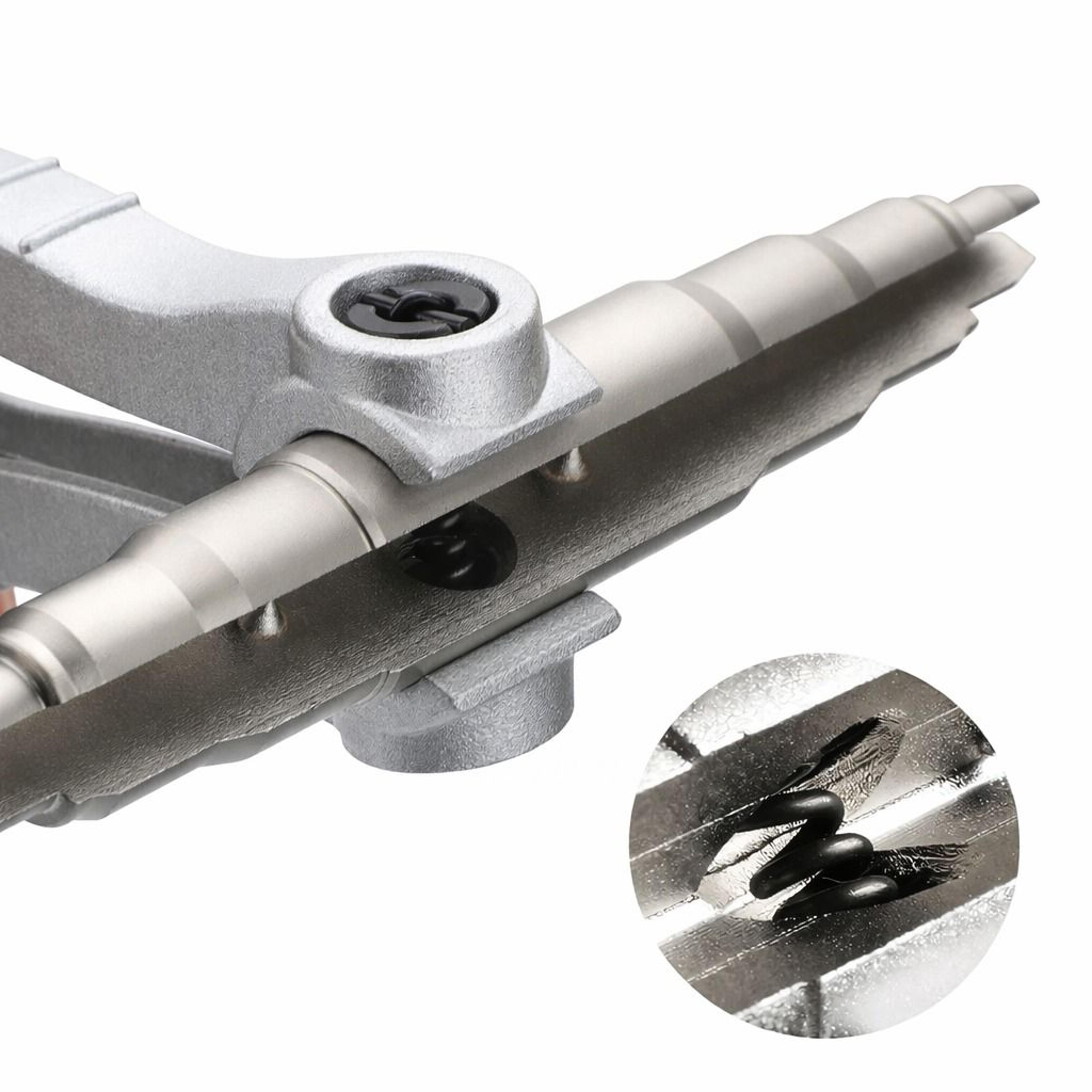 tube expander for manual copper pipe, expansion, heavy duty aluminum alloy for refrigeration, hvac
