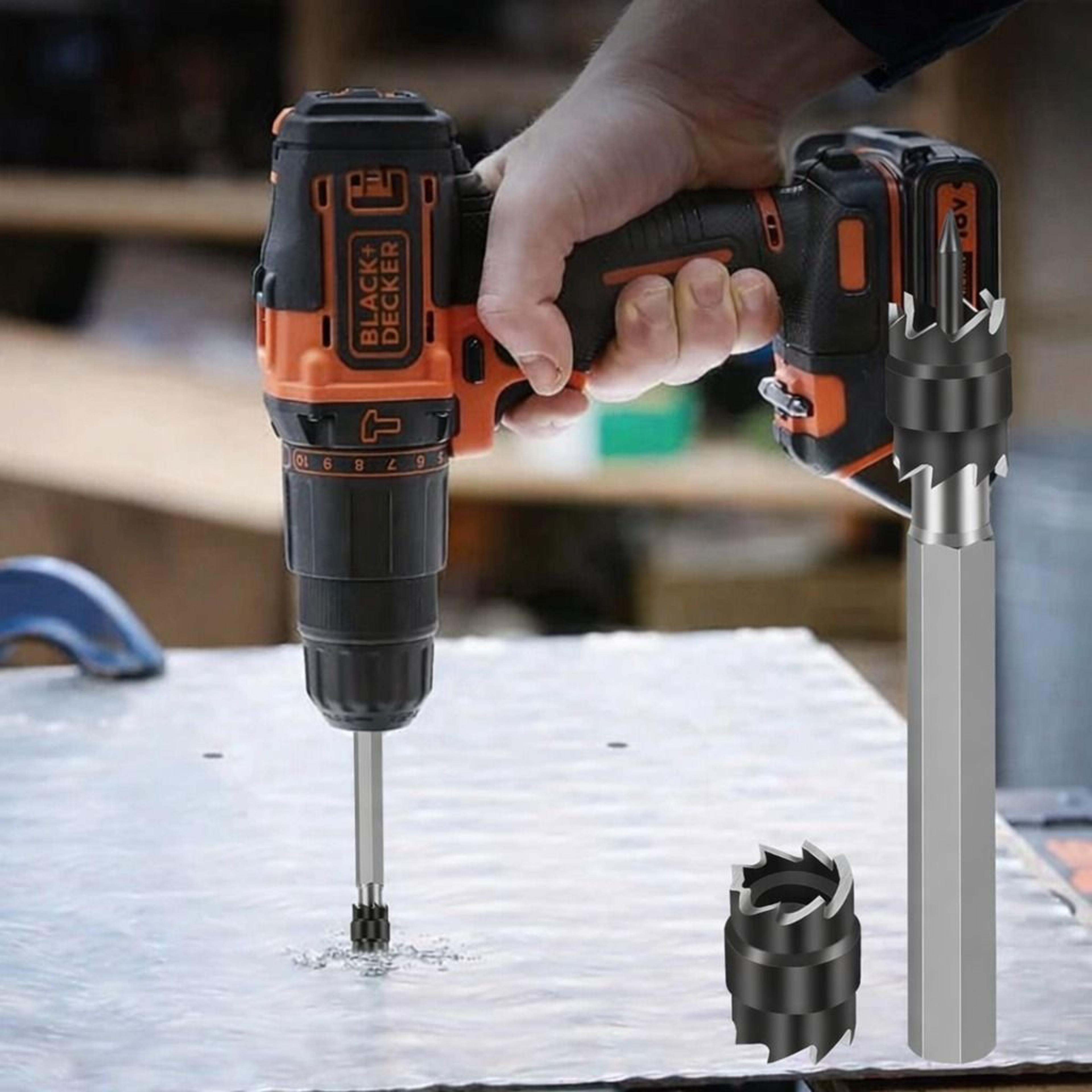 double-sided spot weld cutter, hss drill bit remover tool, piece kit, weld tool for stainless steel, iron, aluminum