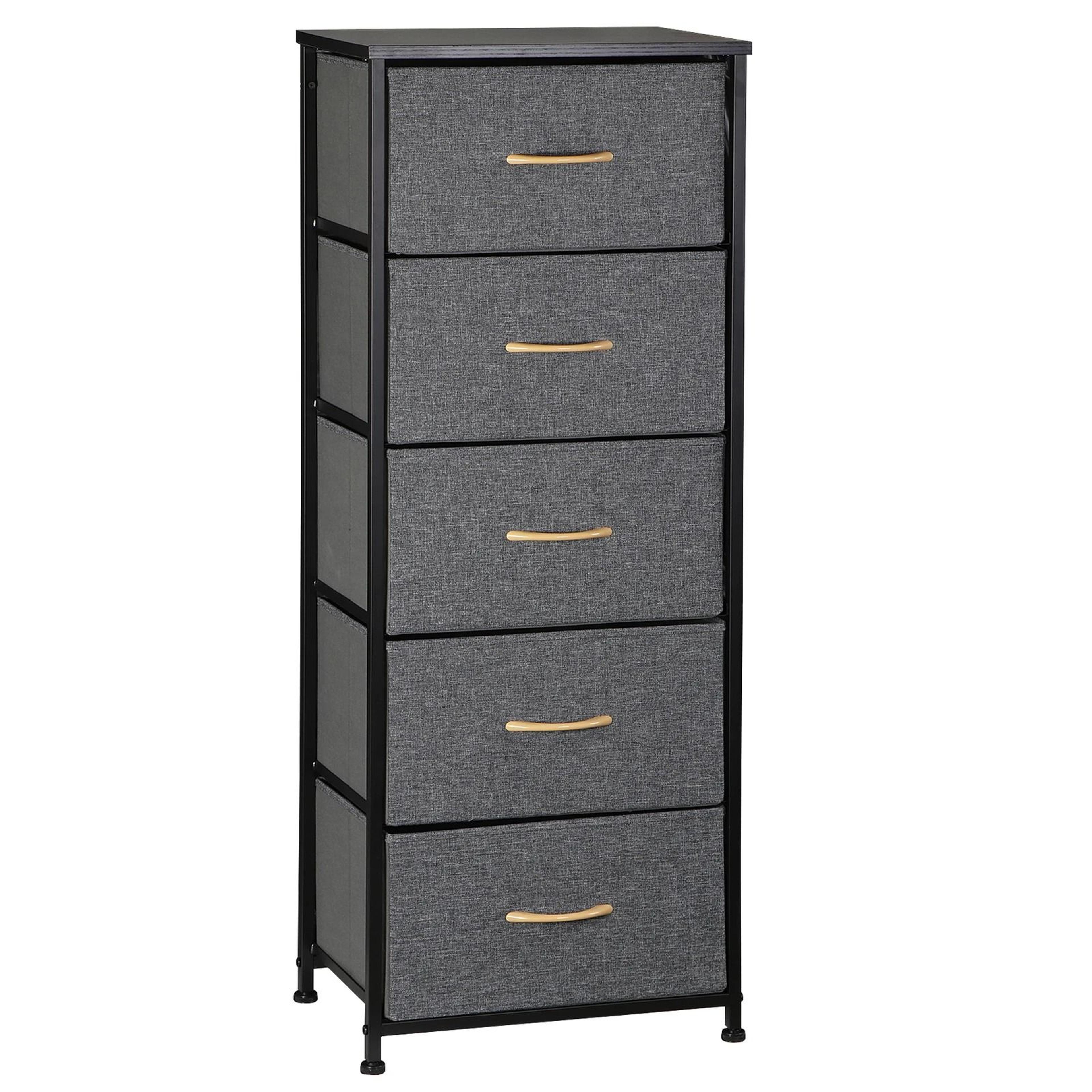 storage tower unit, drawer dresser tall chest of drawers for bedroom, living room, organize clothes and home essentials