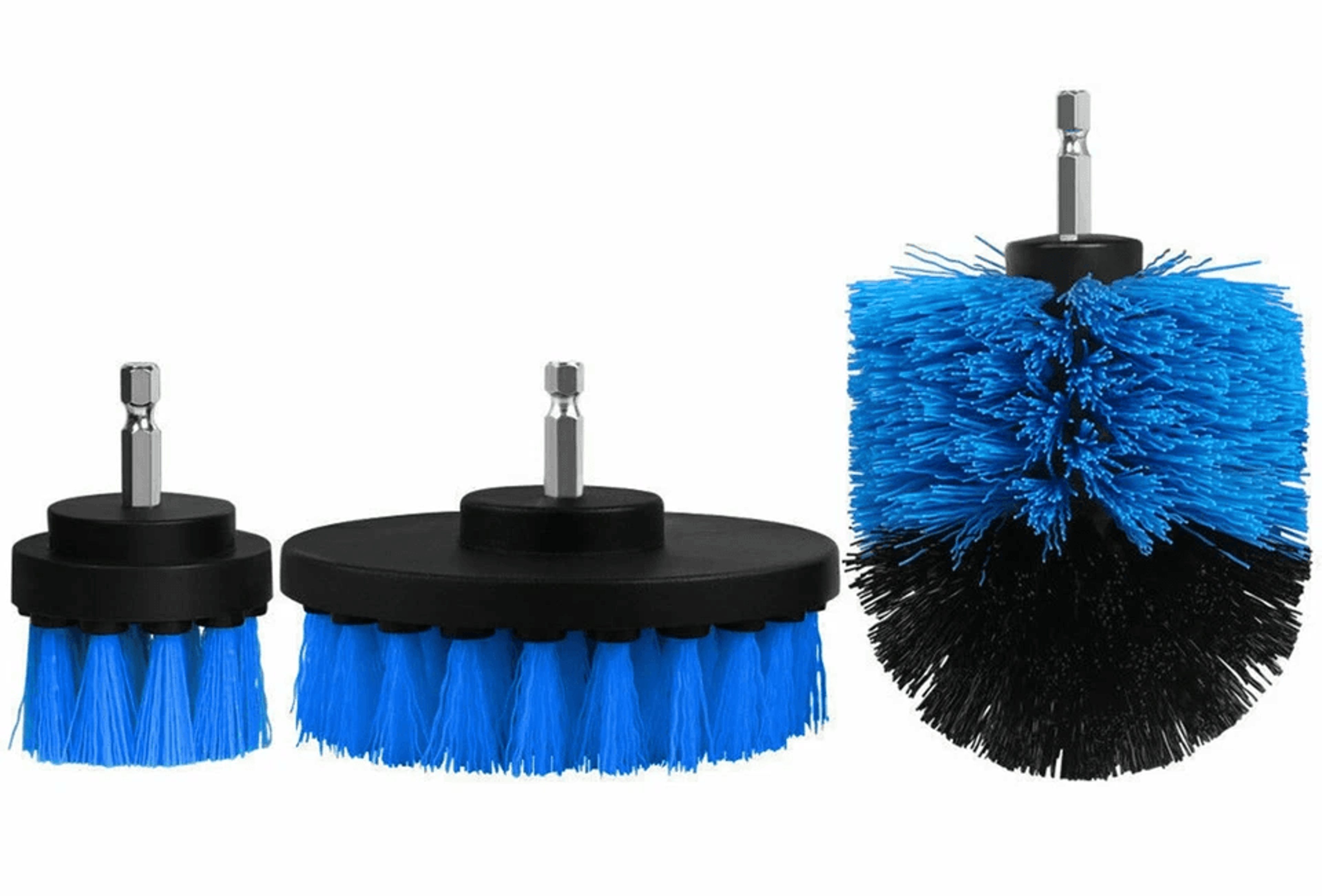 scrubber drill attachments for carpet, tile, grout cleaning, power drill brush set for bathroom & floor