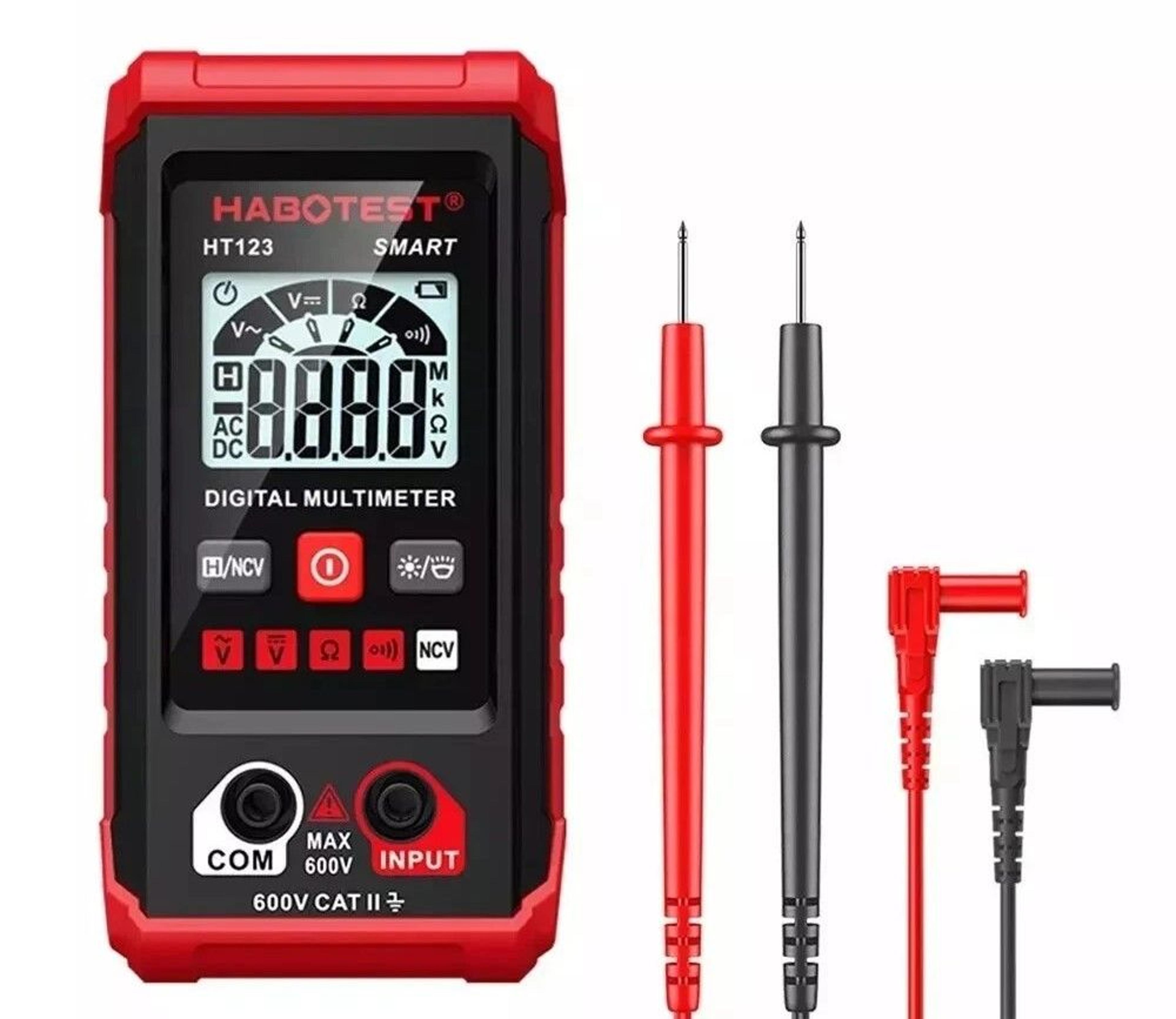 digital multimeter, ac/dc voltage tester, ohmmeter, smart voltmeter for beginners
