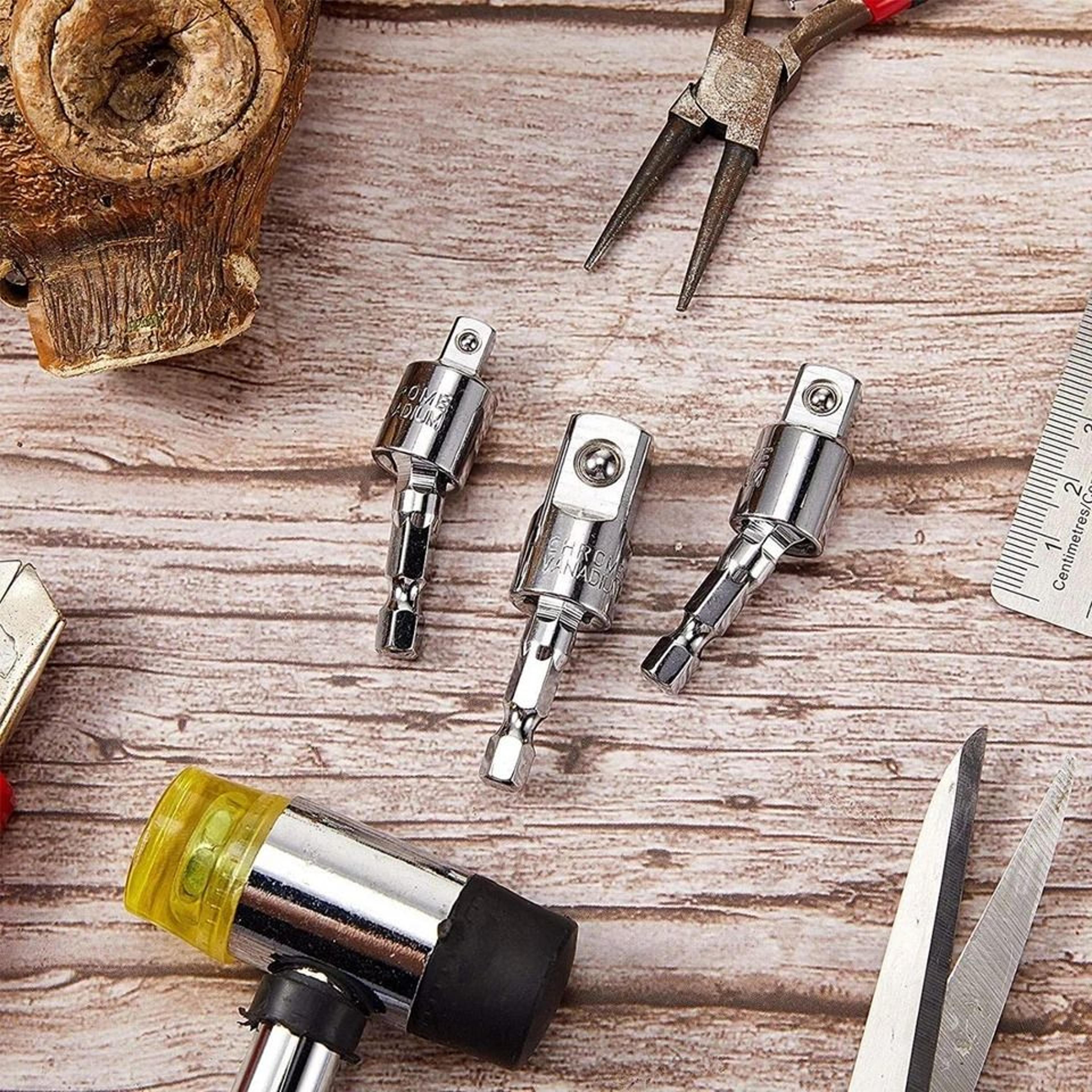 socket adapter hex shank set, wrench drive ratchet extension, premium hexagonal drill bit for high-speed use