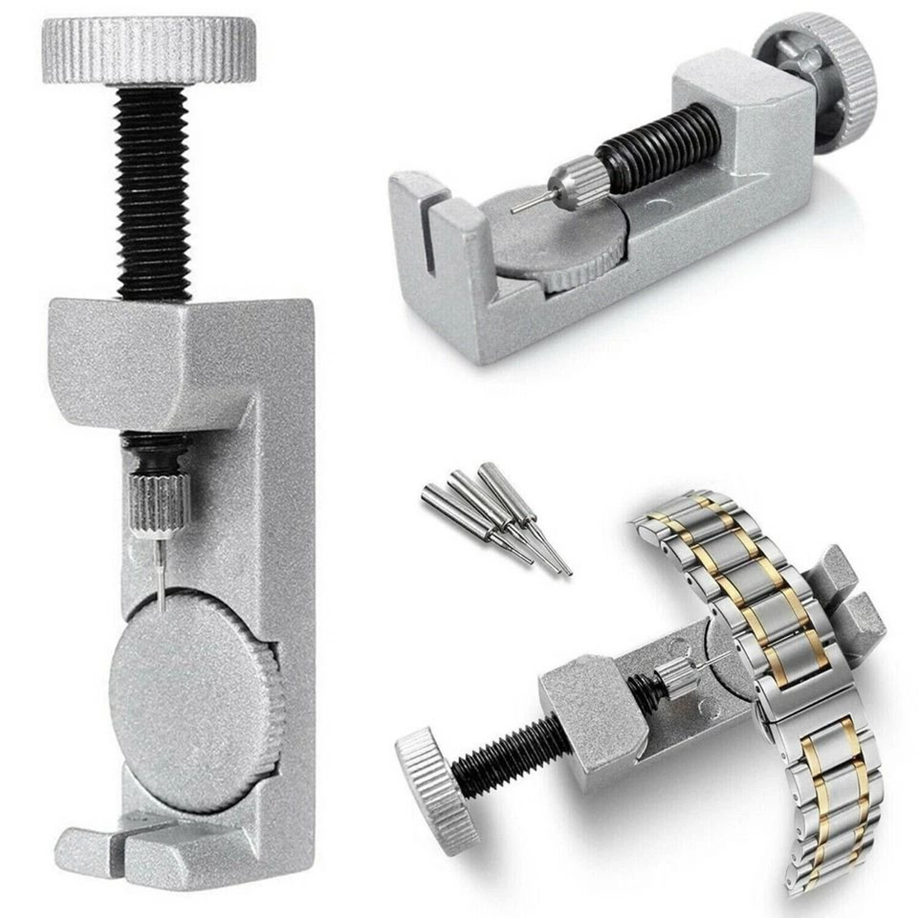 watch band resizing tool, strap link pin remover kit, adjustable bracelet repair tool for watchband adjustment