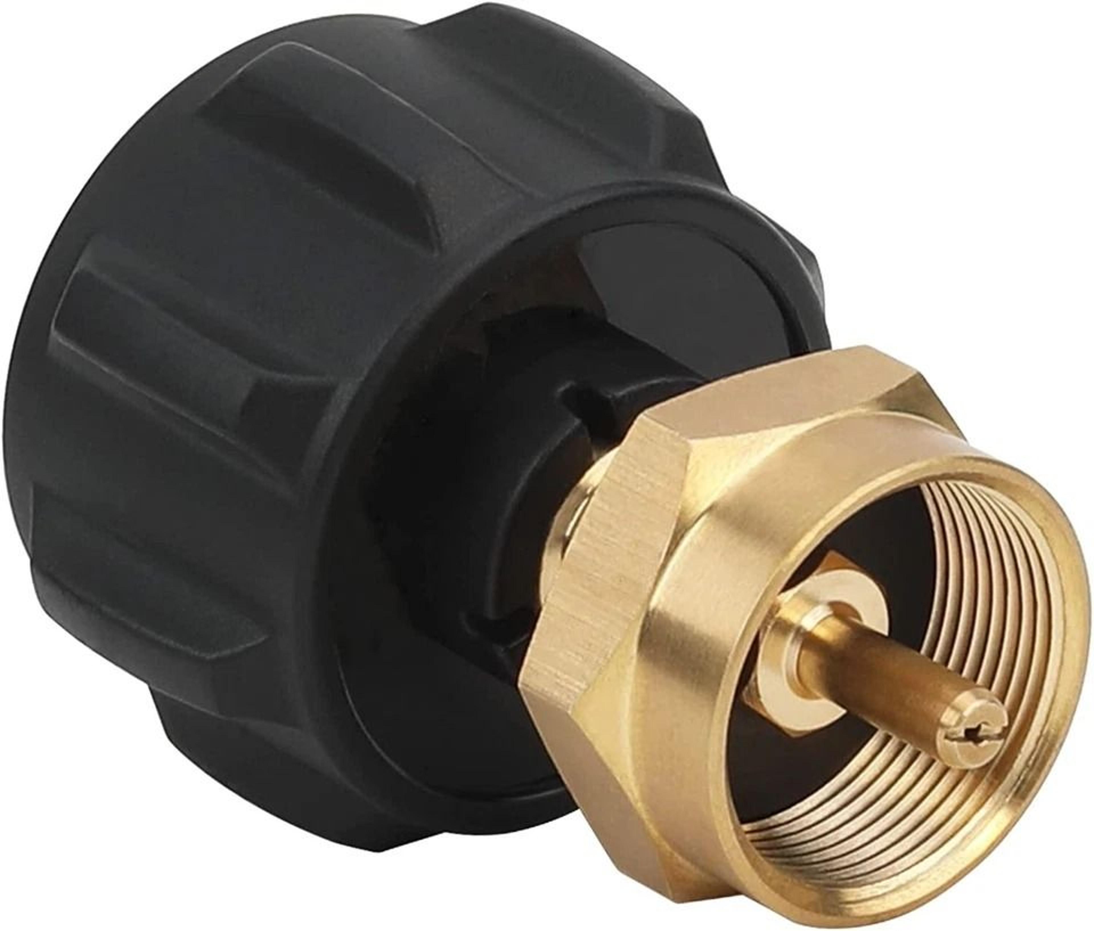 propane refill adapter, qcc1 regulator valve, lb cylinder tank coupler bottle for bbq grills, camping & tailgating
