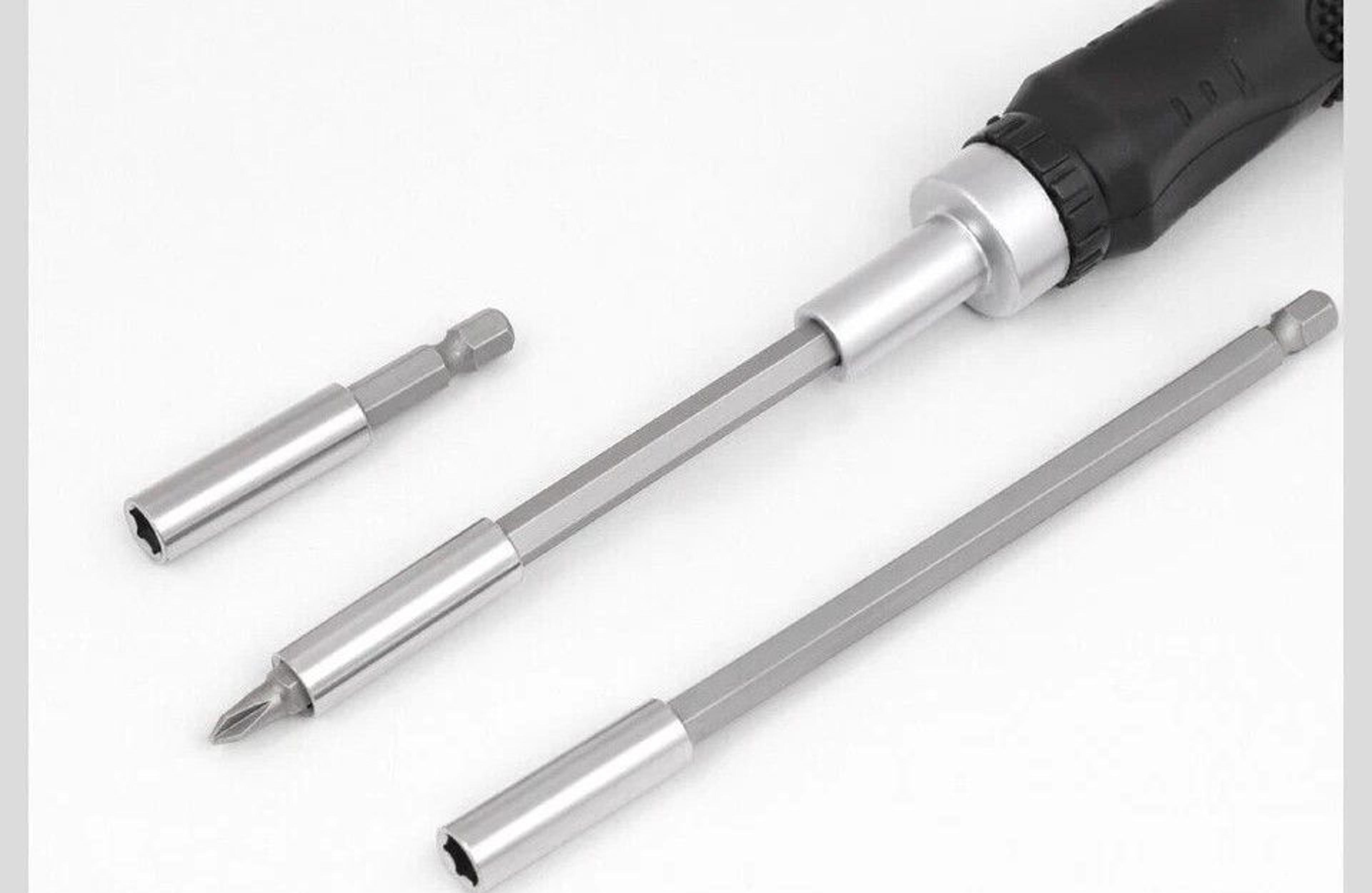 magnetic extension socket drill bit holder, screwdriver hex quick change, impact driver accessory
