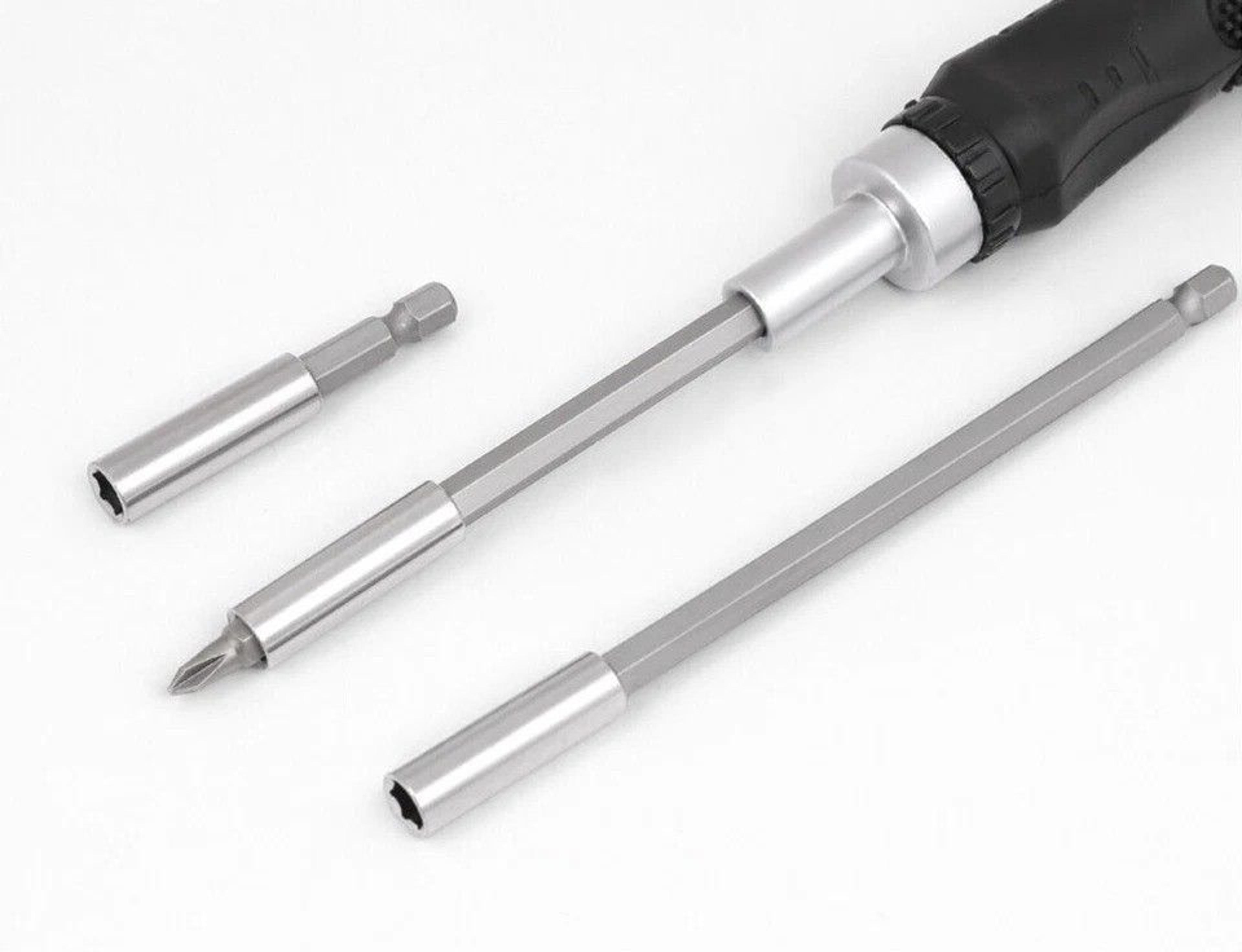 hex power tools magnetic extension, socket drill bit holder, quick-release adapter, high-quality chrome vanadium steel