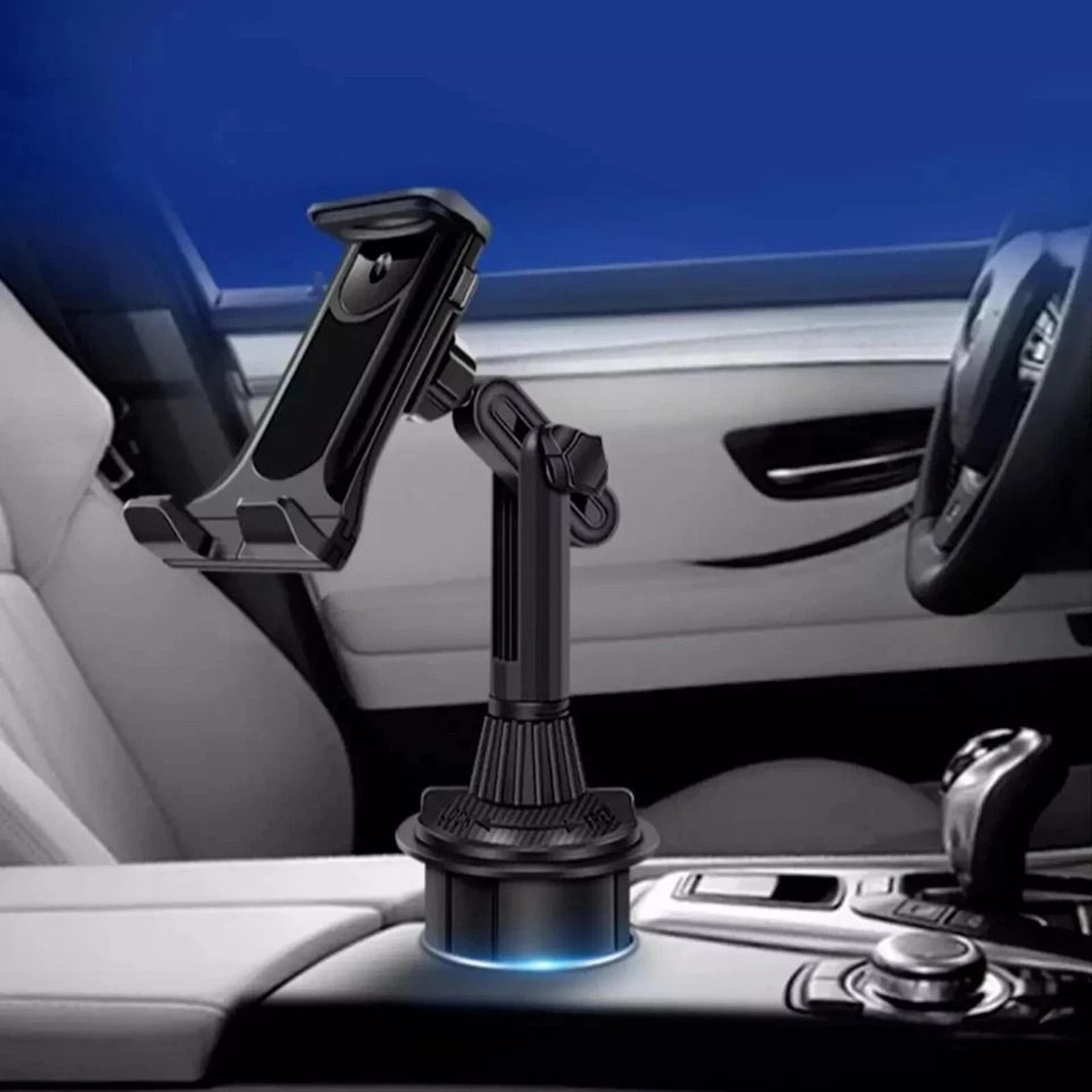 adjustable car cup phone holder, upgraded version mount cradle, universal car cup stand for phone