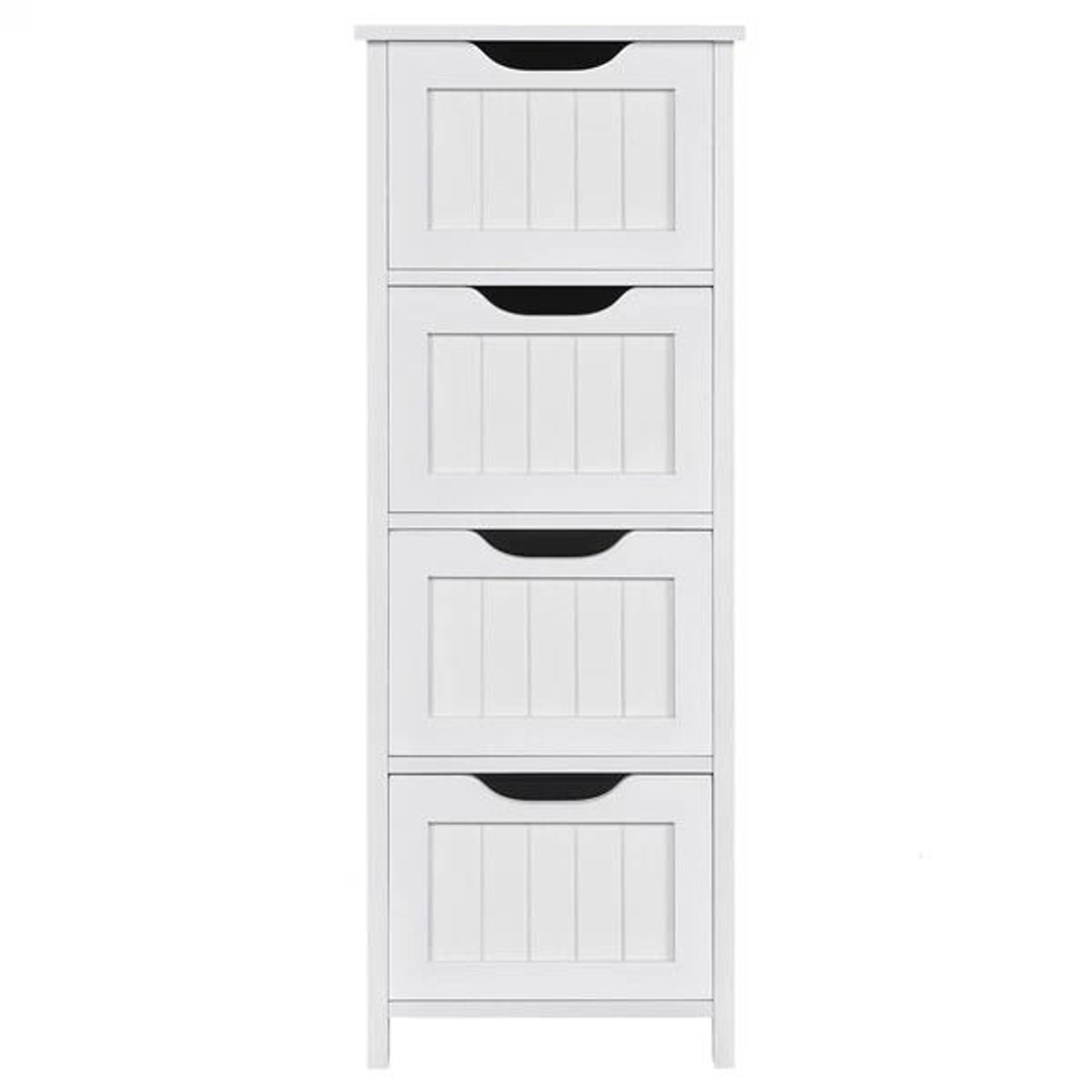 free standing bathroom floor cabinet, storage organizer with drawers, multifunctional cabinet for home organization