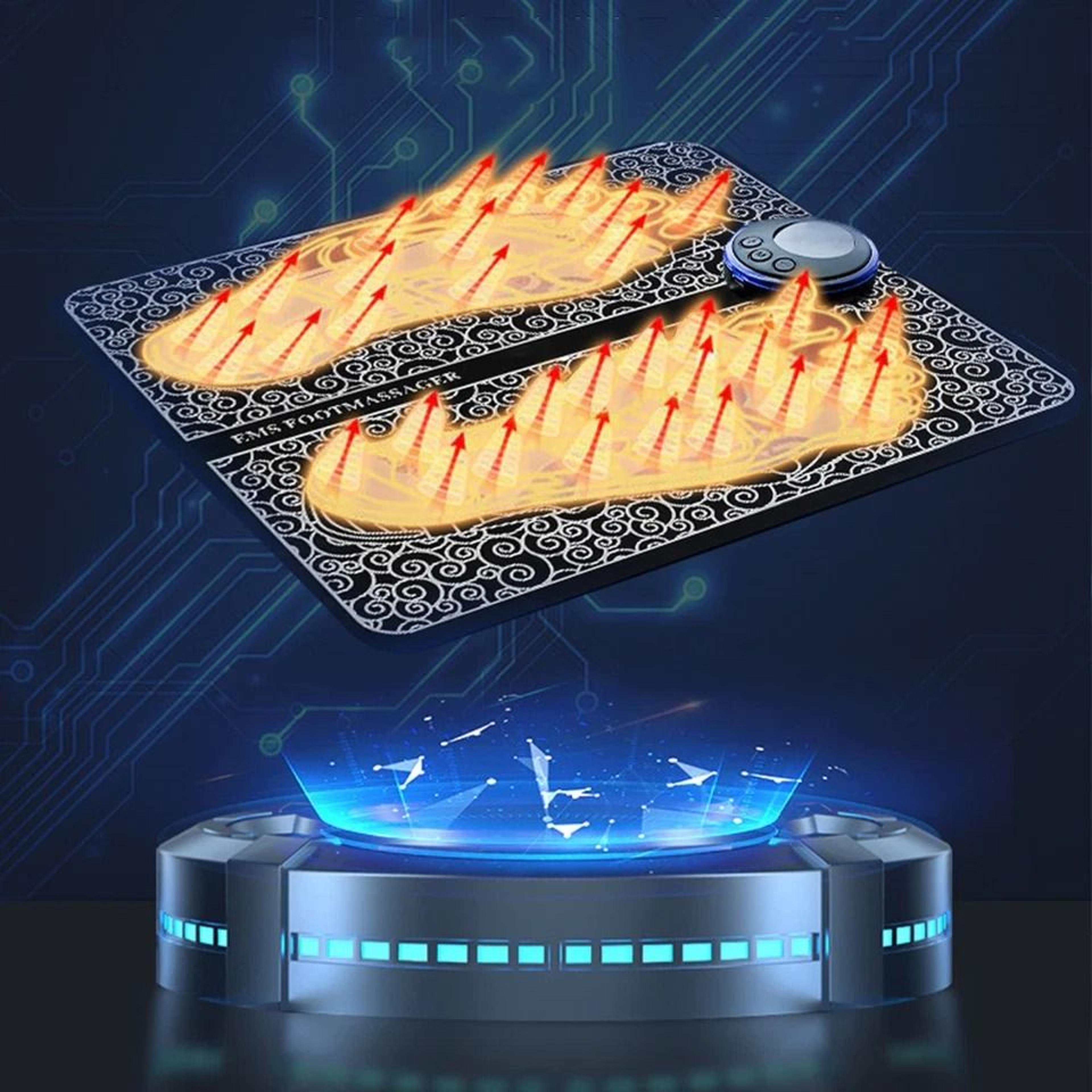ems foot massager machine – electric deep kneading for leg & foot pain relief, muscle relaxation, usb rechargeable