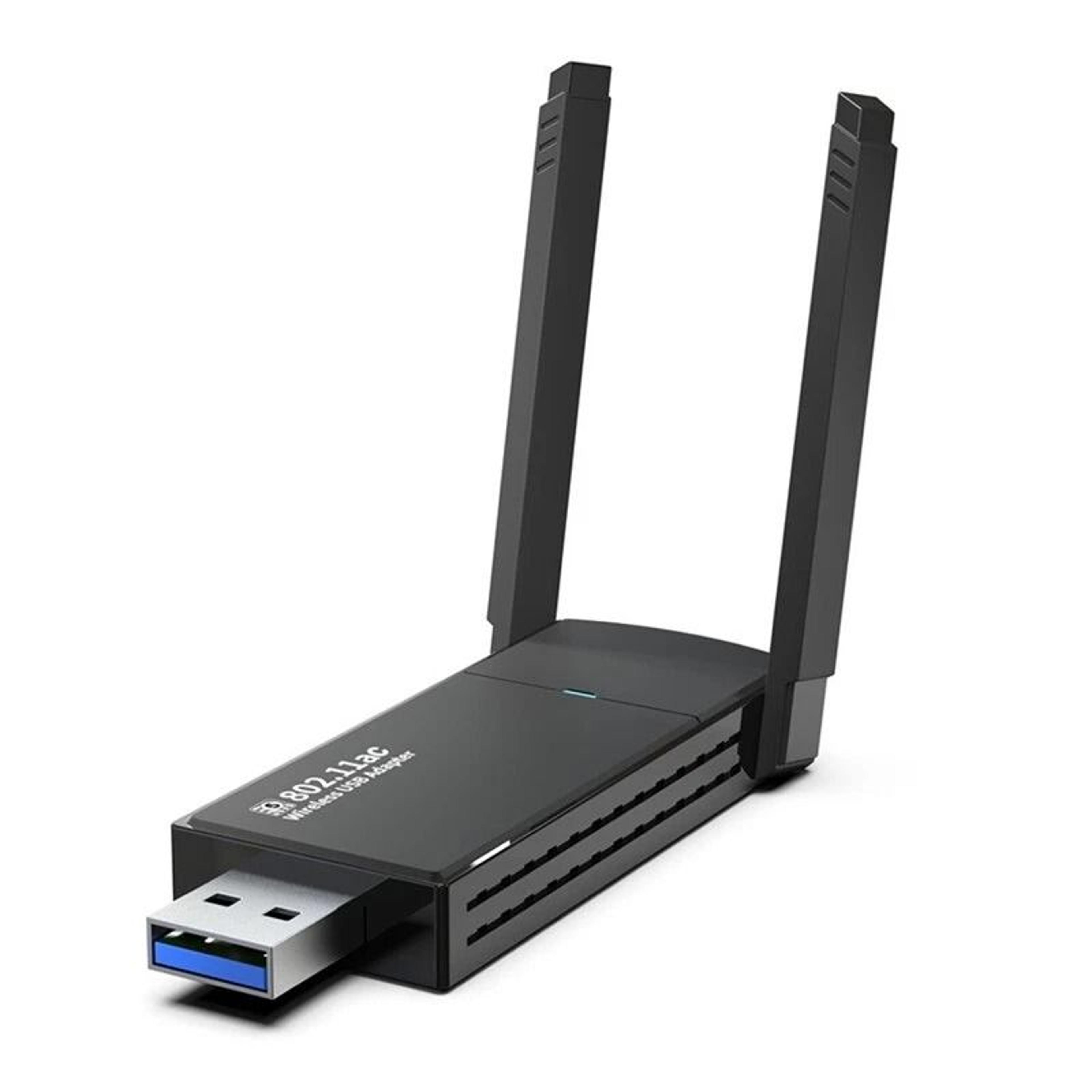 usb wireless wifi adapter, high-speed dual band network dongle, long range