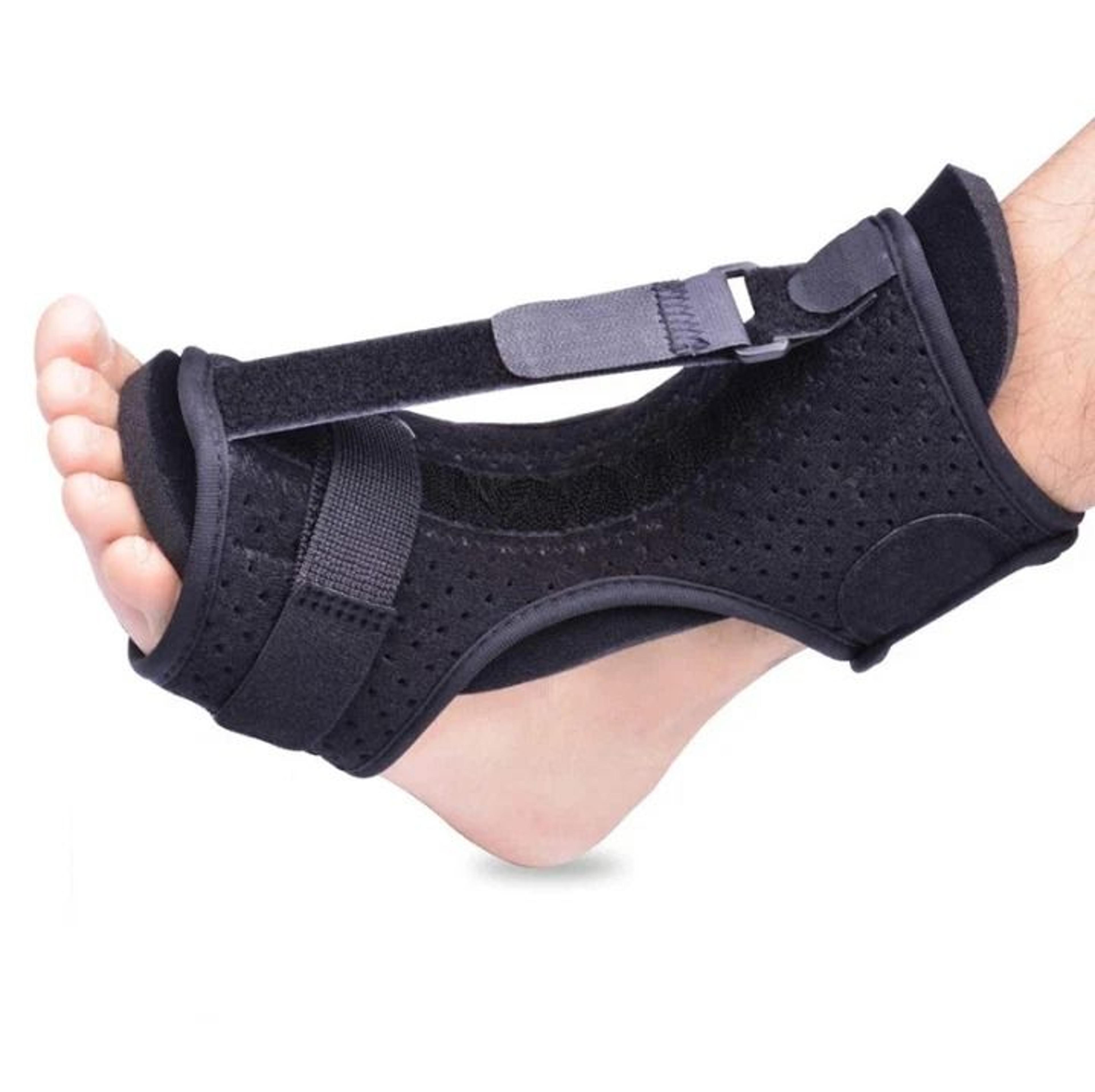 adjustable plantar fasciitis night splint & foot drop support brace for heel pain relief