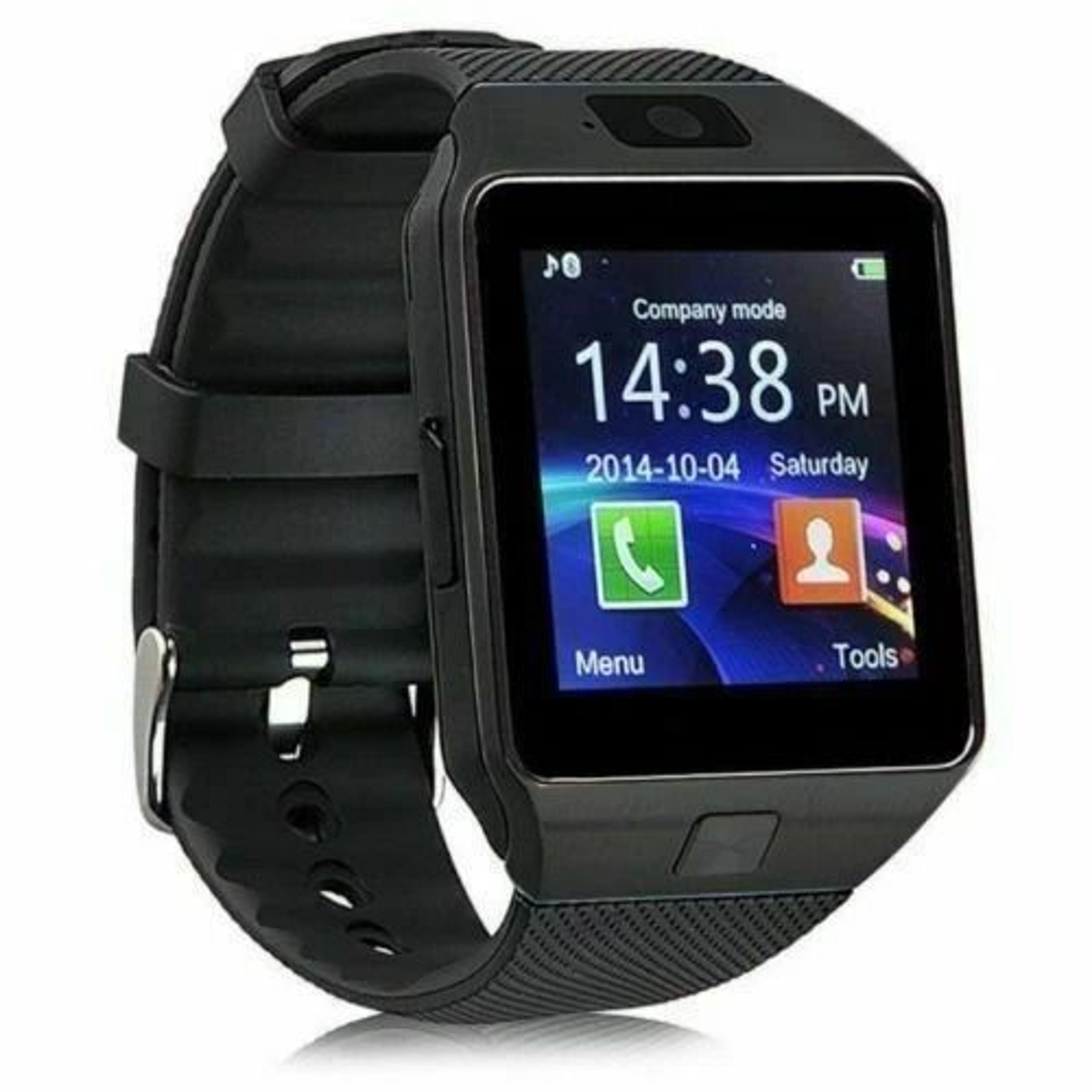 bluetooth smartwatch with camera and waterproof design for android & iphone