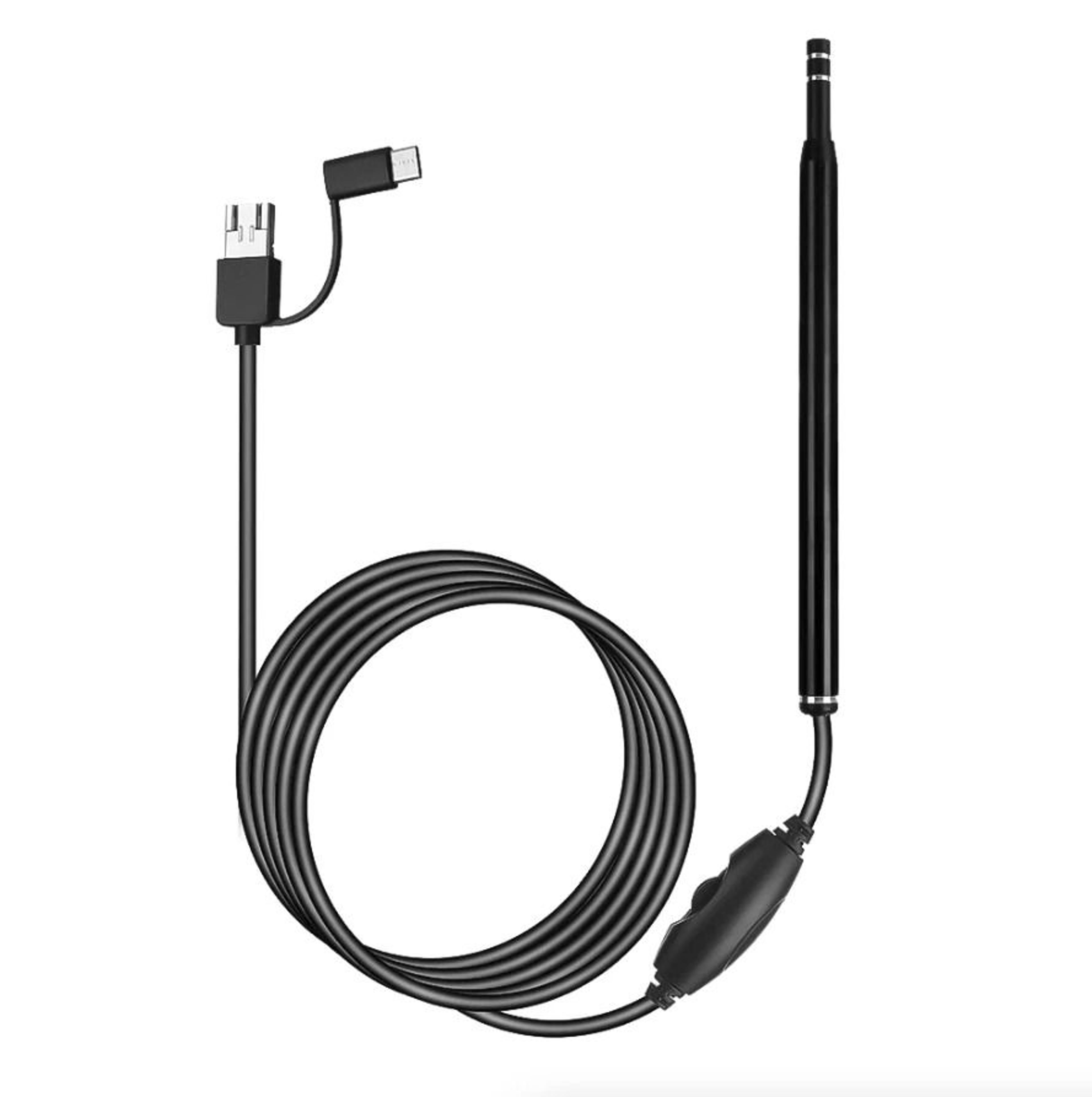led ear endoscope otoscope camera with adjustable led lights hd ear wax cleaning tool kit for safe & easy