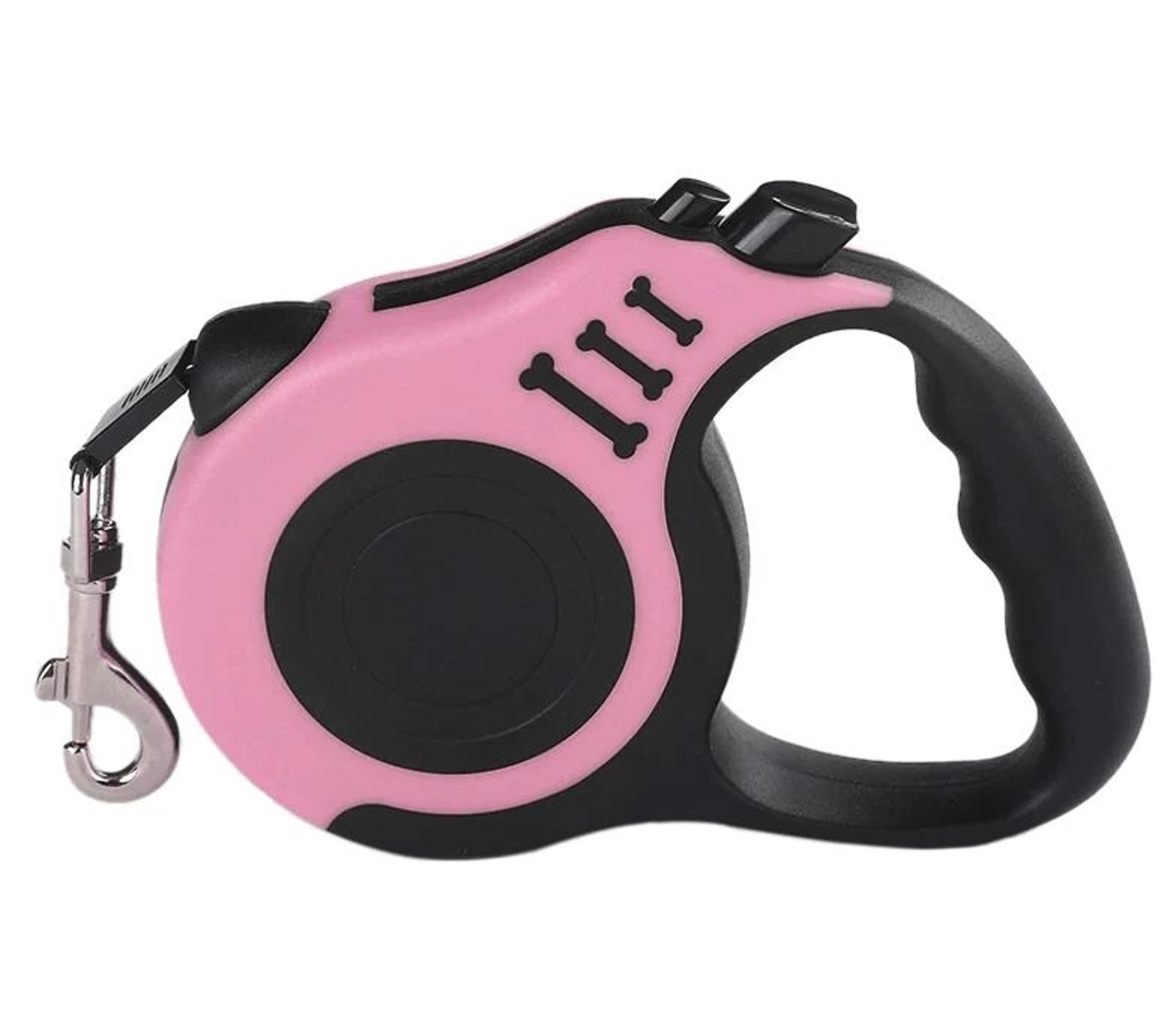 retractable dog leash automatic walking lead for pets with comfortable grip