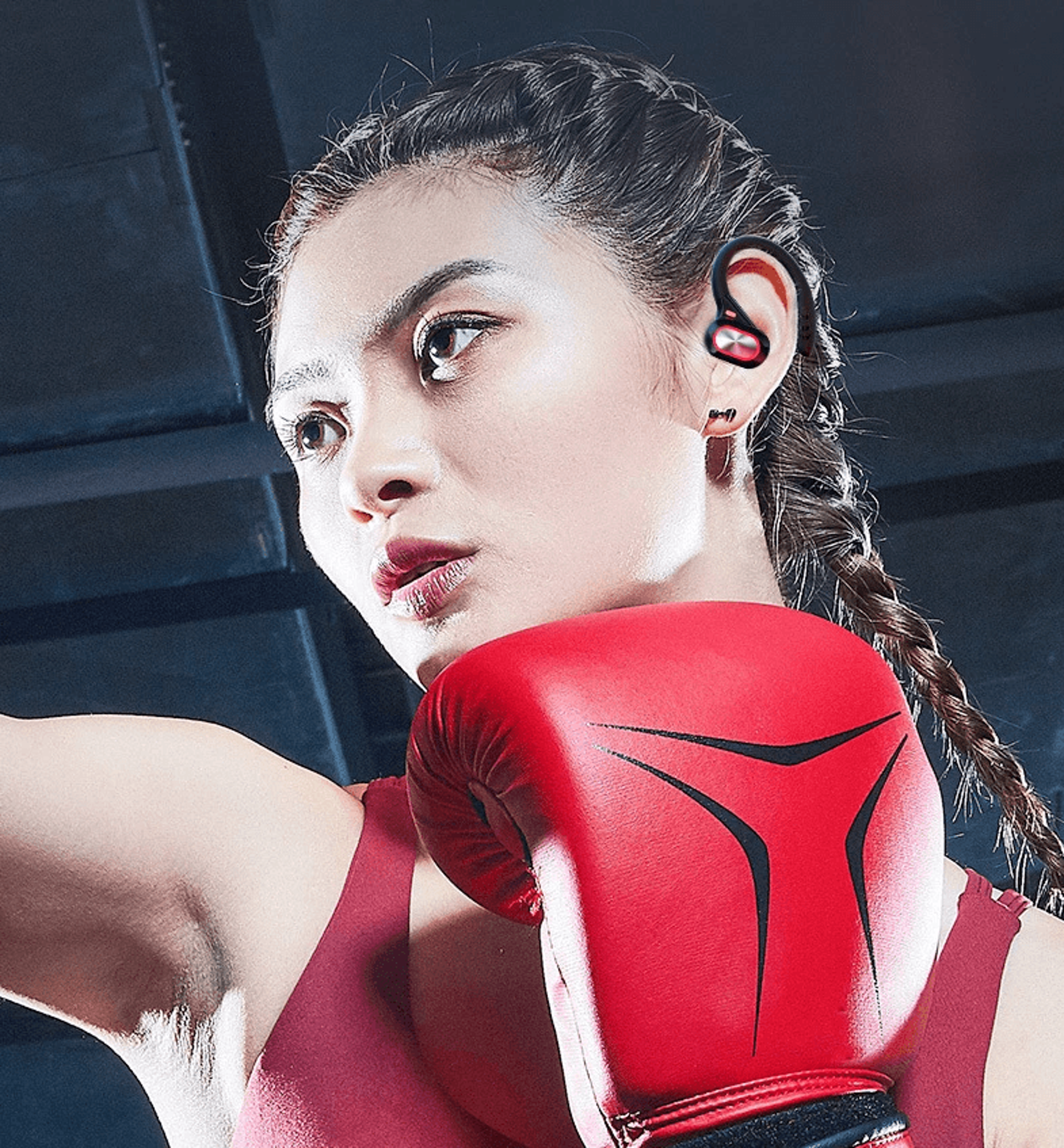 bluetooth wireless earbuds true wireless sports headset with hifi sound & waterproof design