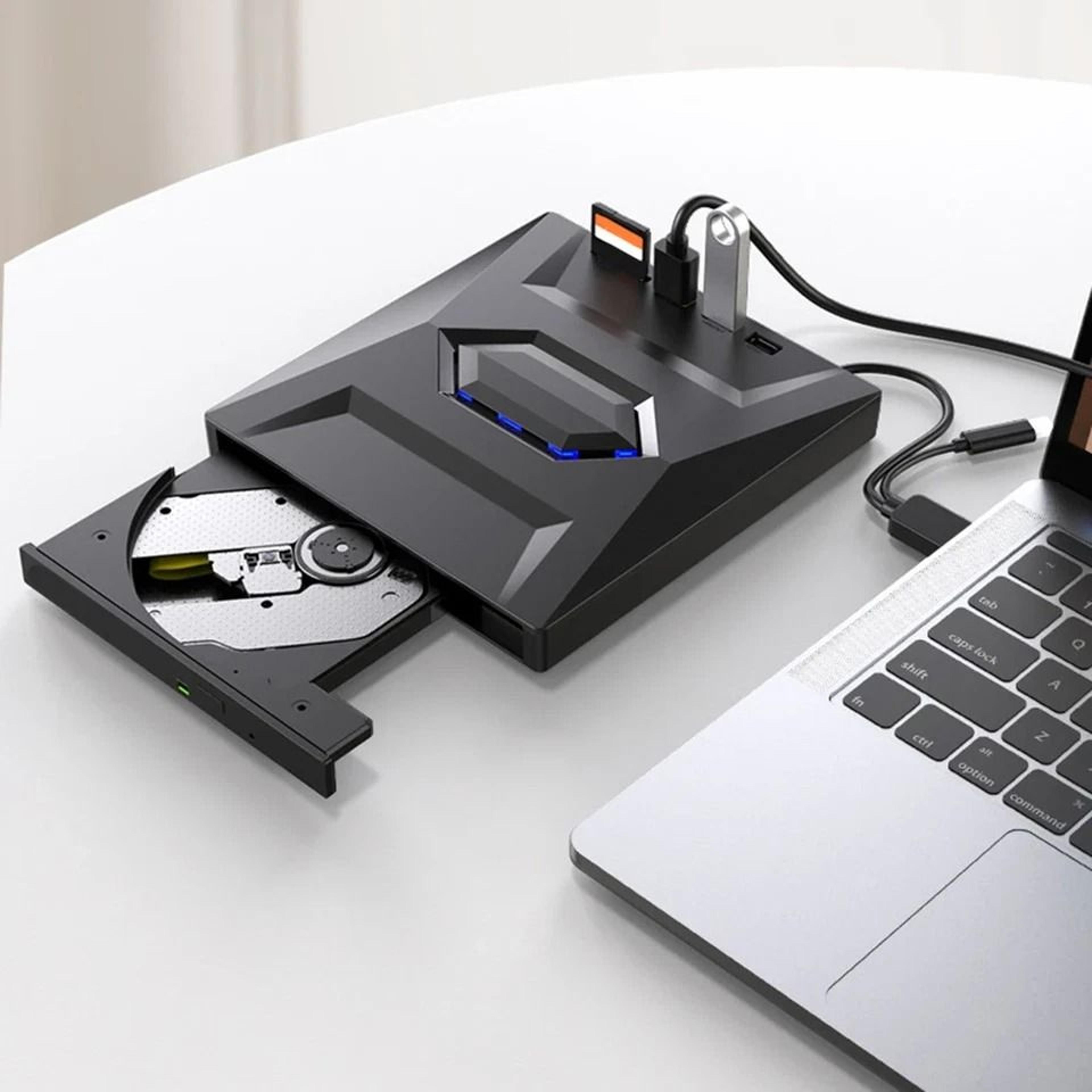 external cd/dvd drive usb writer & burner for pc and laptop portable optical drive for windows
