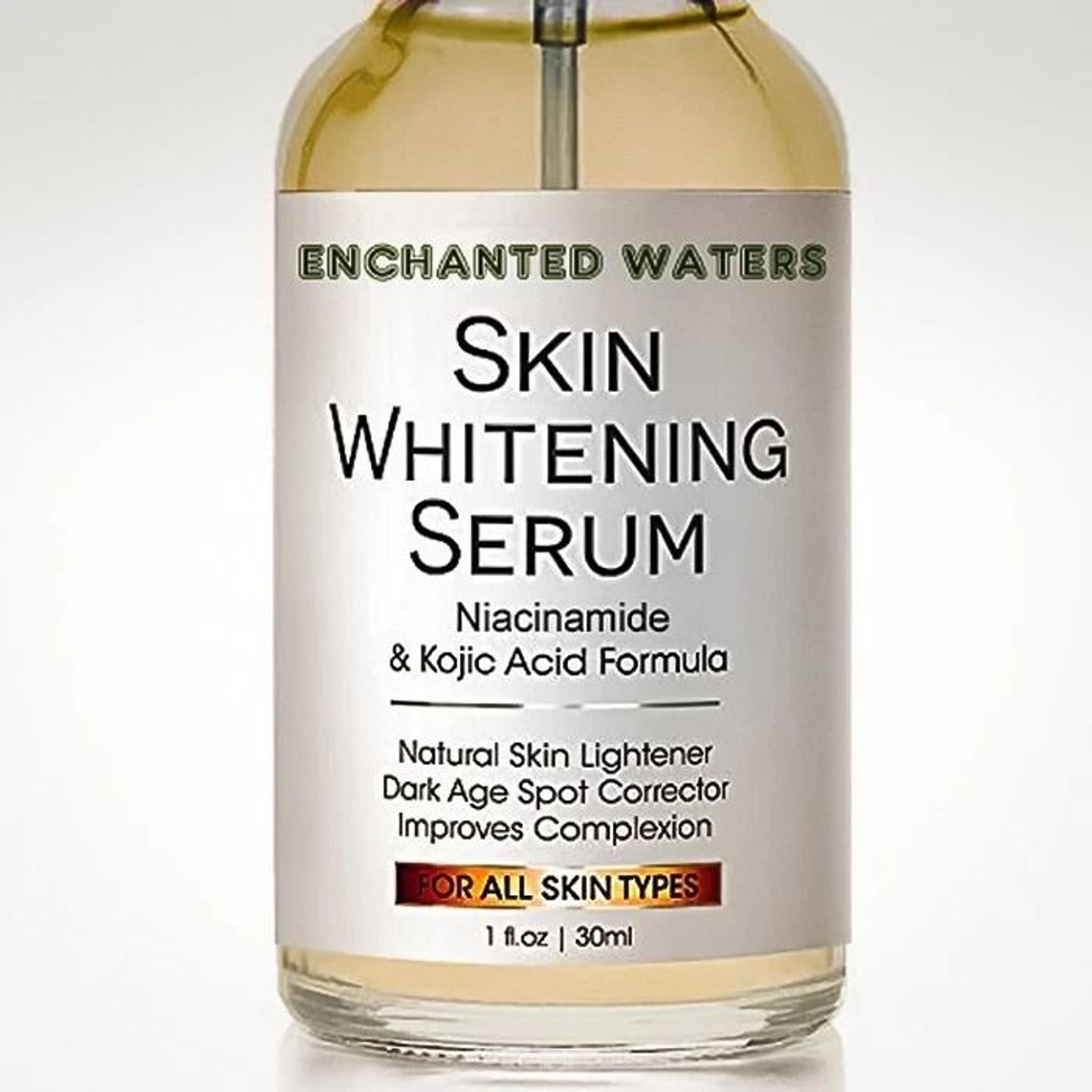 kojic acid skin whitening & brightening serum dark spot corrector for even skin tone