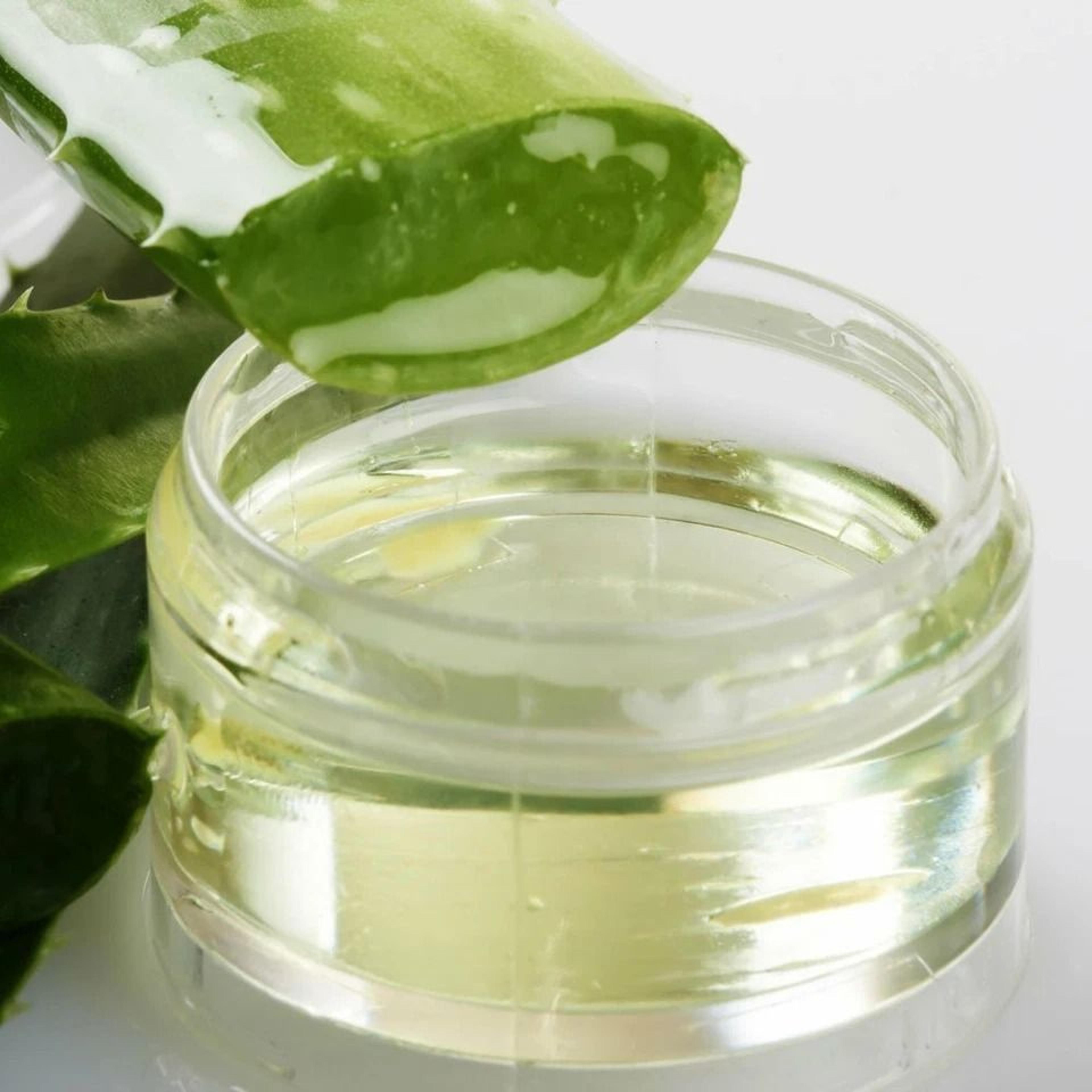 pure organic aloe vera gel anti-aging skin care, moisturizing & soothing for all skin types