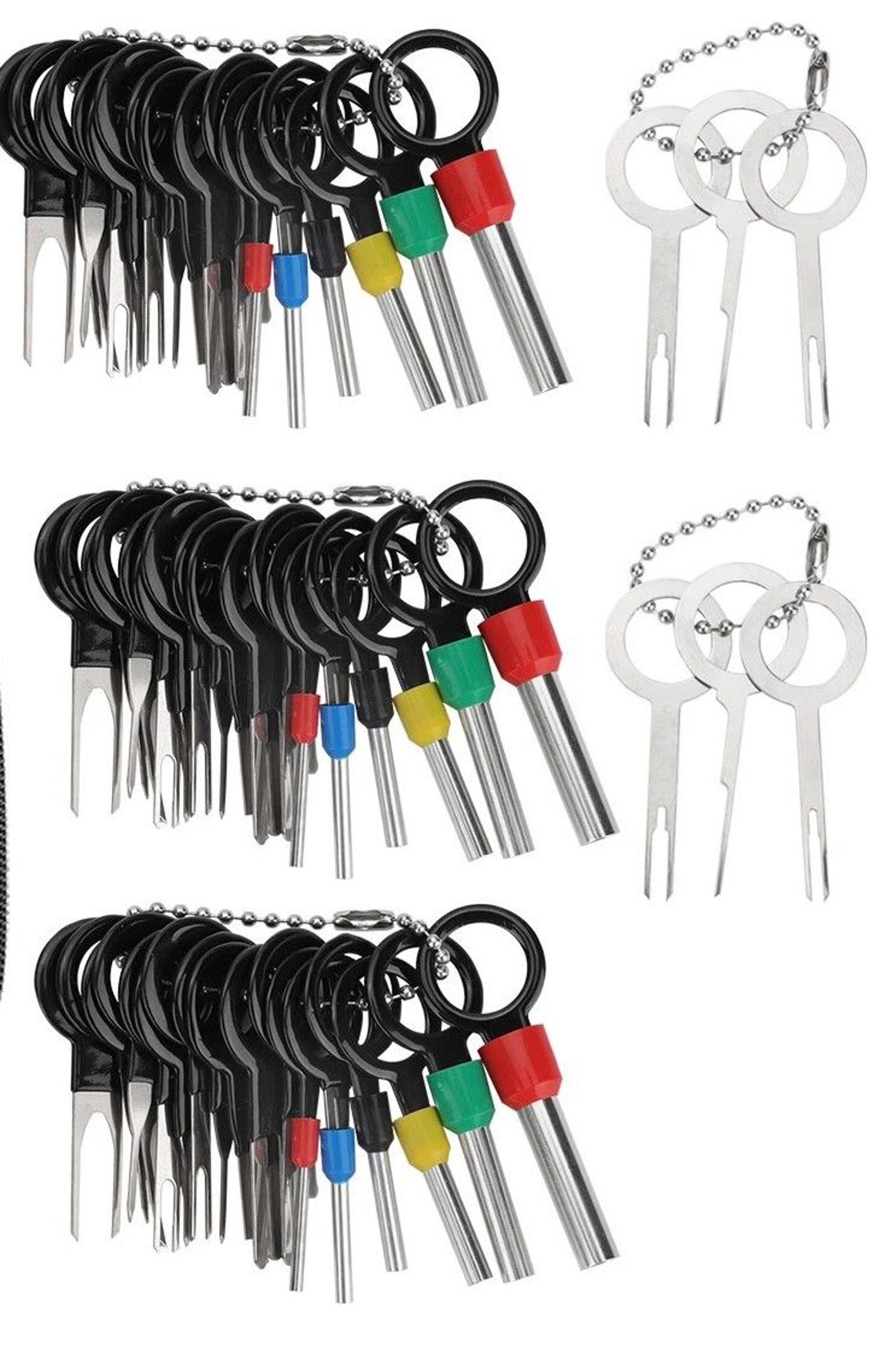 pin ejector tool kit for car terminal removal wire connector puller & pin extractor for automotive