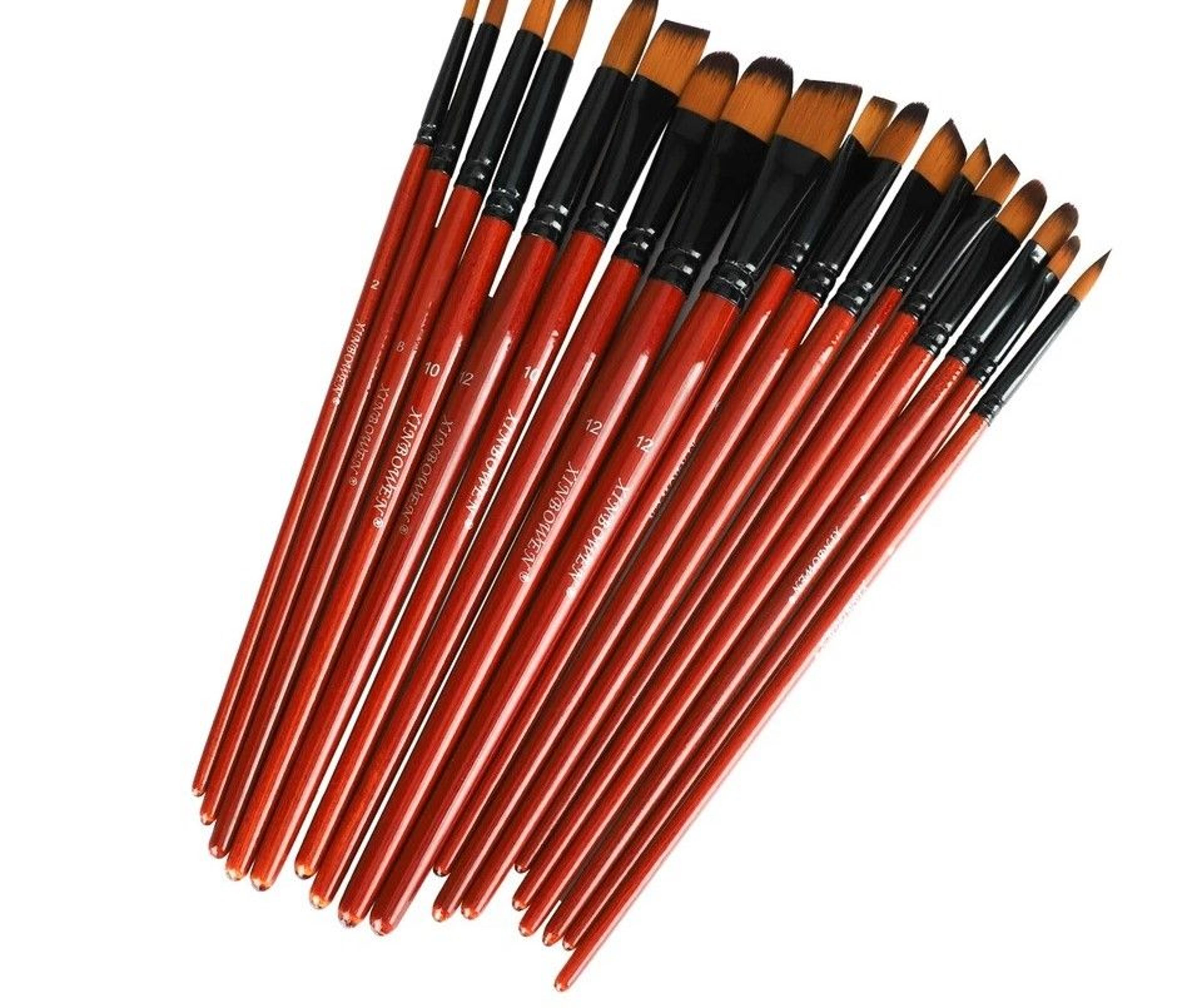 artist paint brushes for acrylic, oil, and watercolor painting