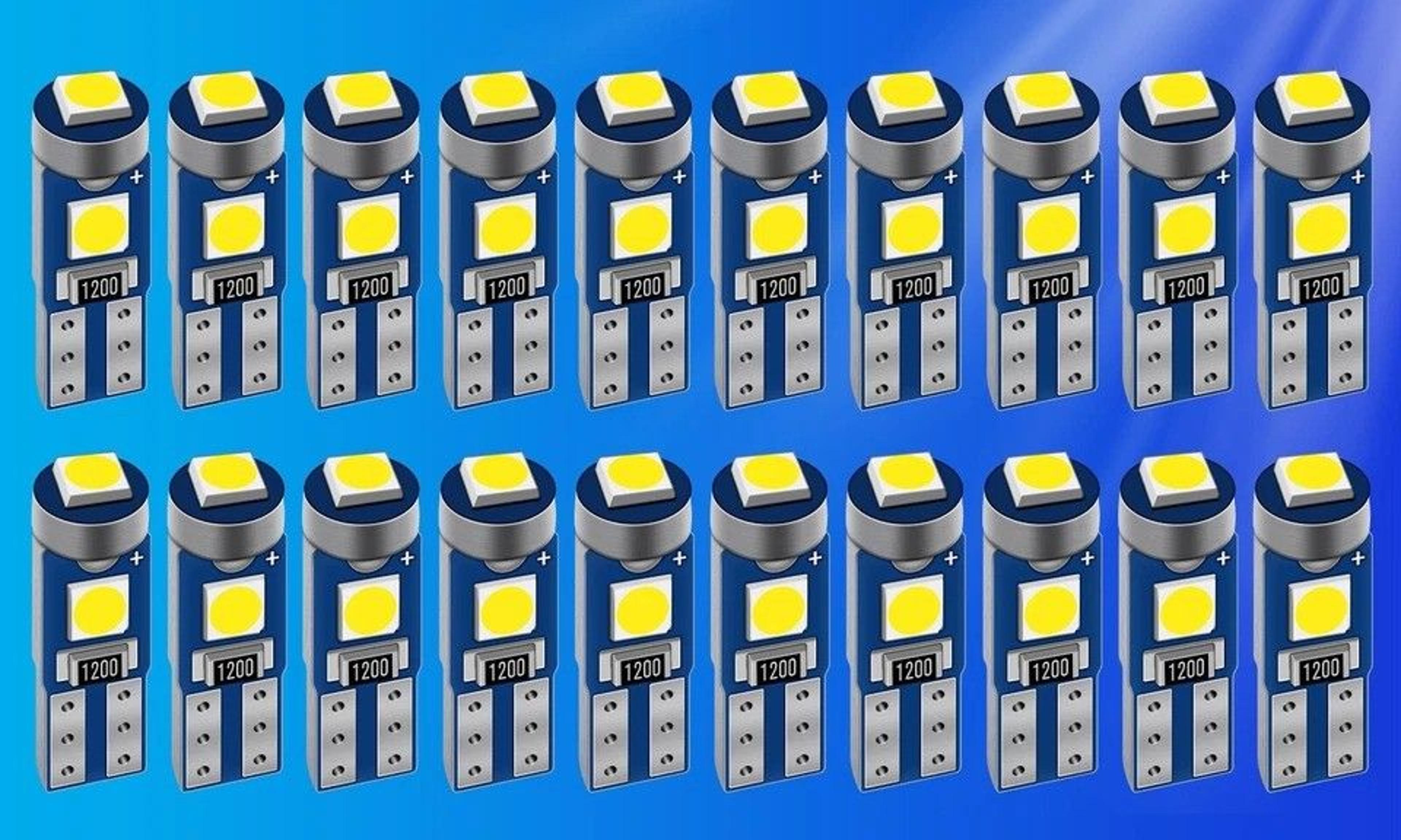 white smd led dash light bulbs with socket for instrument panel