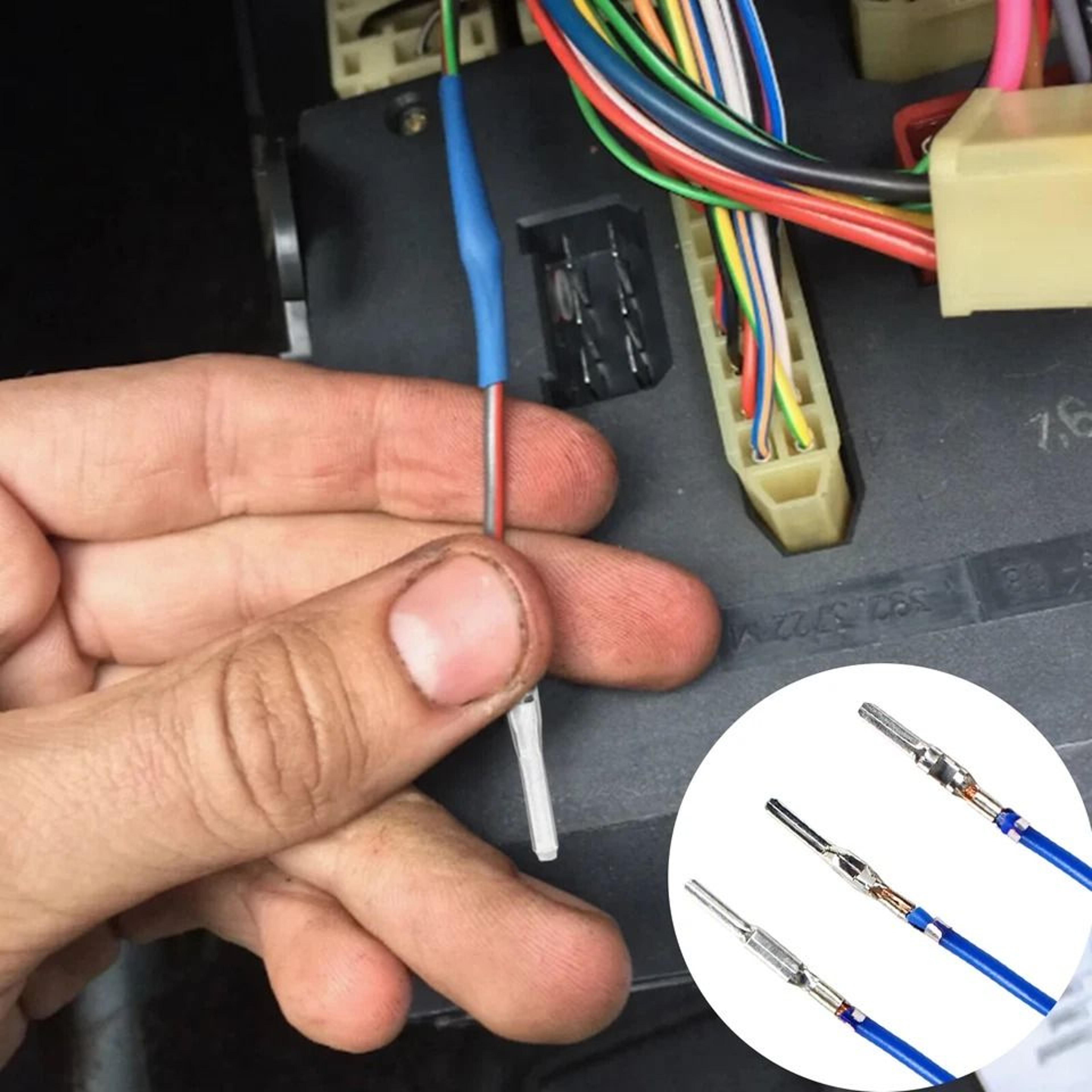 electrical connector pin kit with extractor tools for quick wire termination