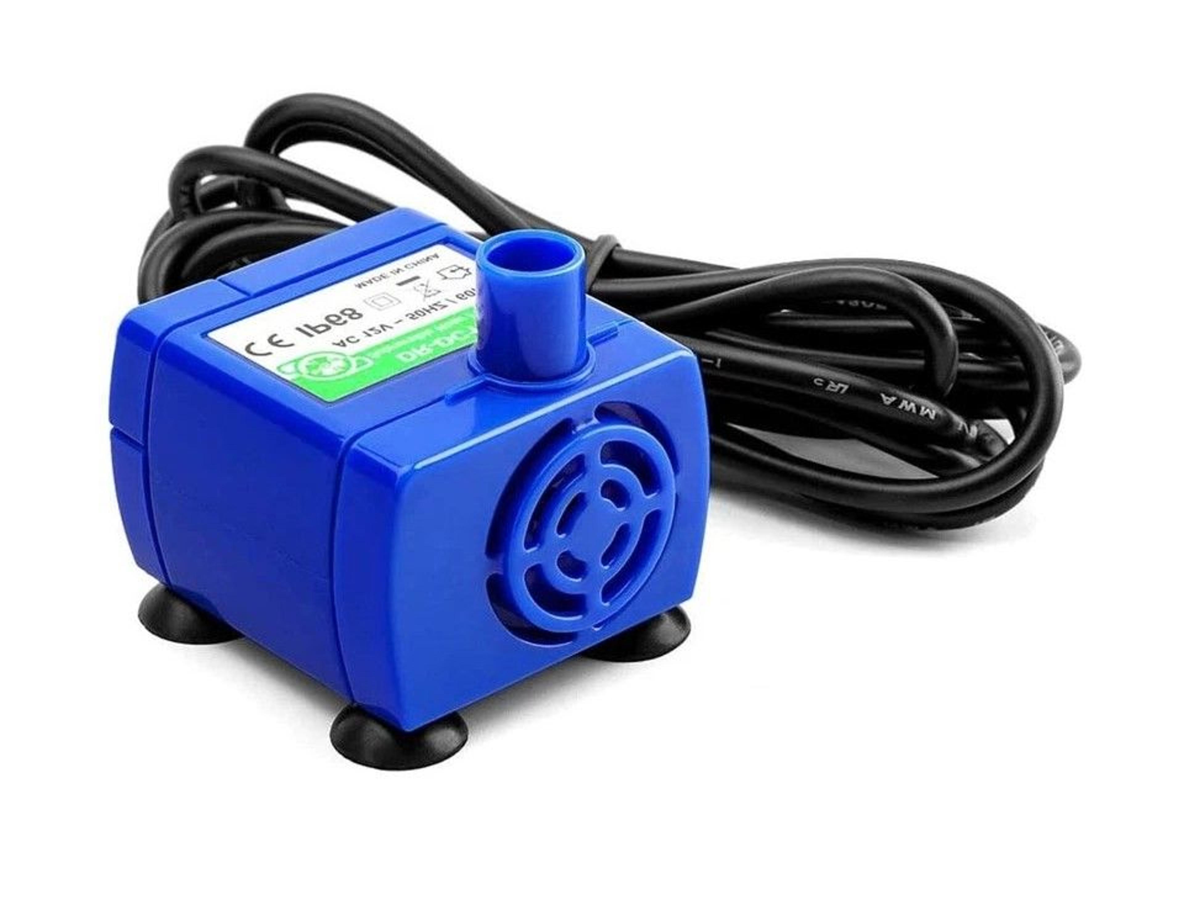 pet water dispenser pump usb led light cat drinking fountain with motor
