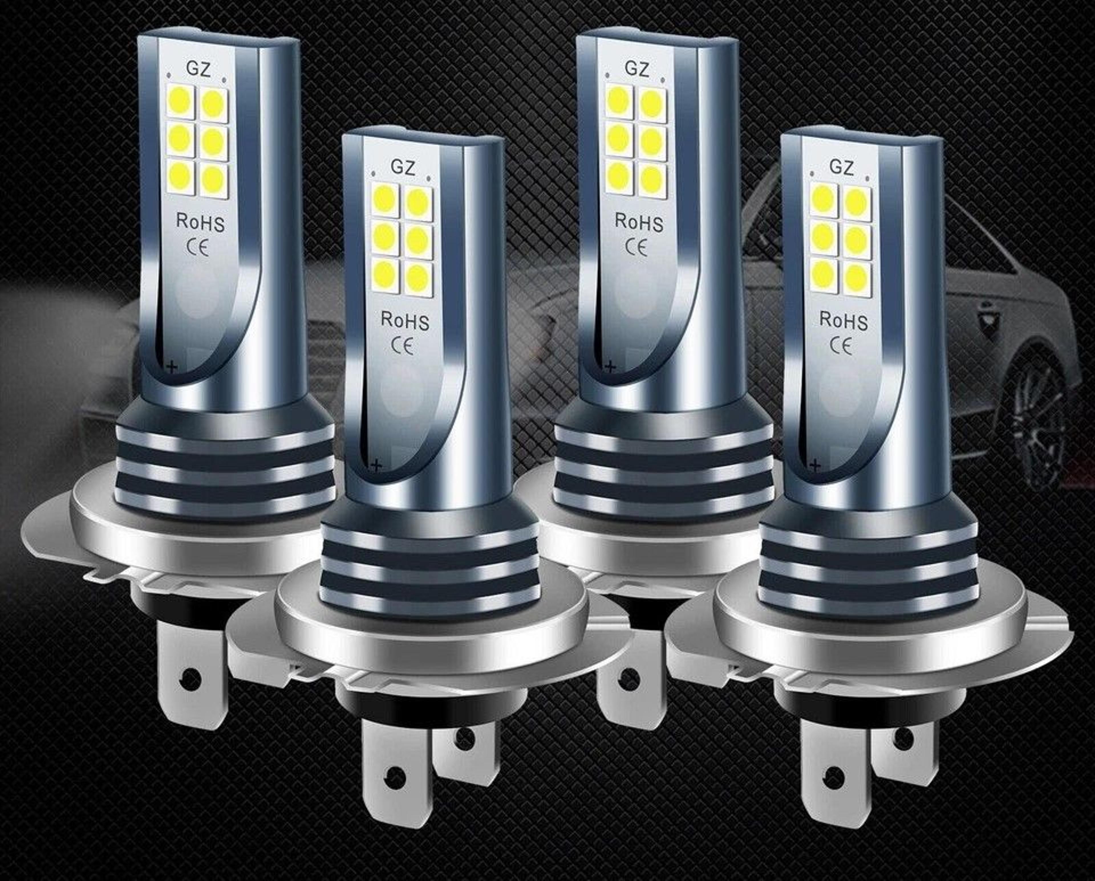 led fog driving light bulbs kit drl super bright