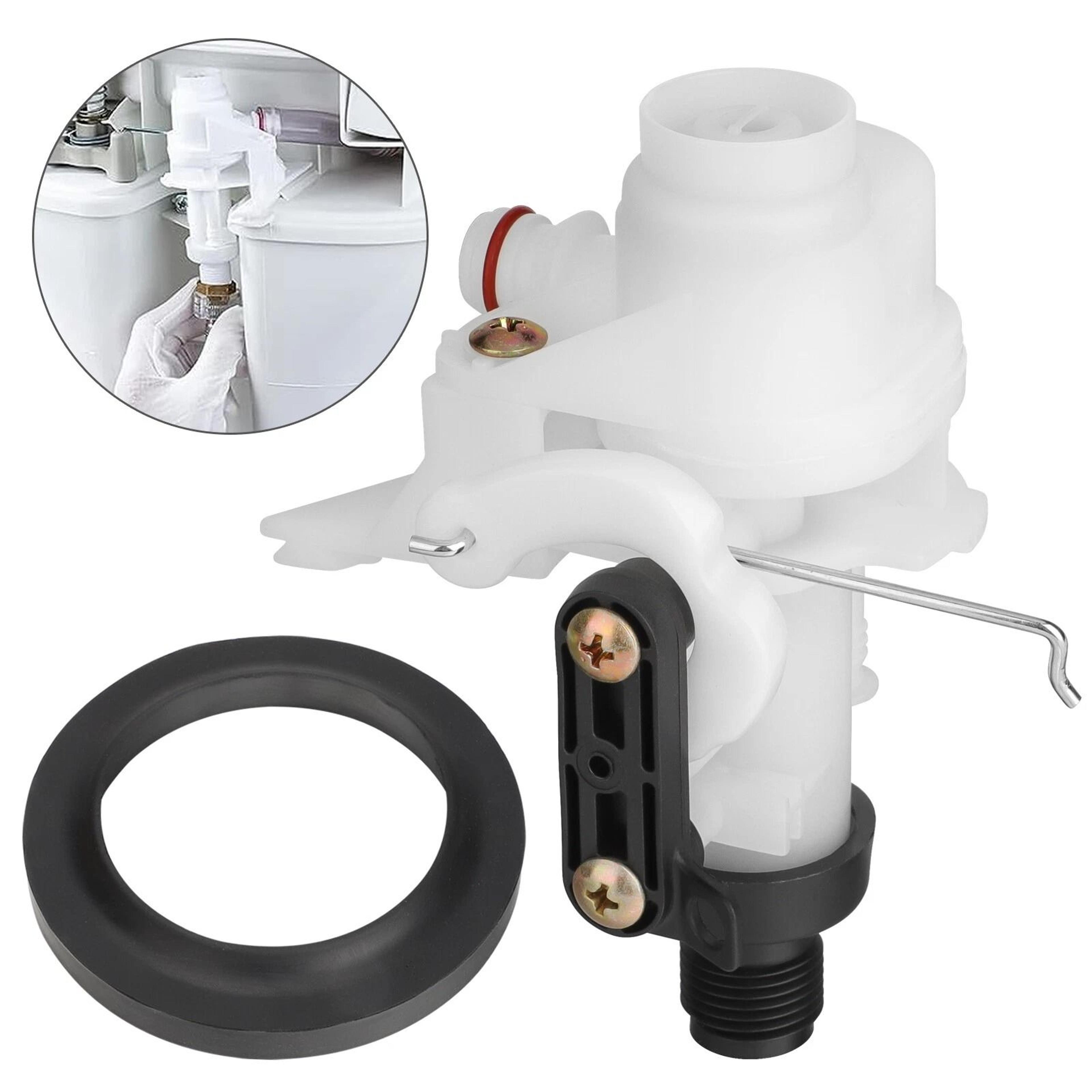 upgraded thetford aqua magic v rv toilet water valve replacement universal compatibility