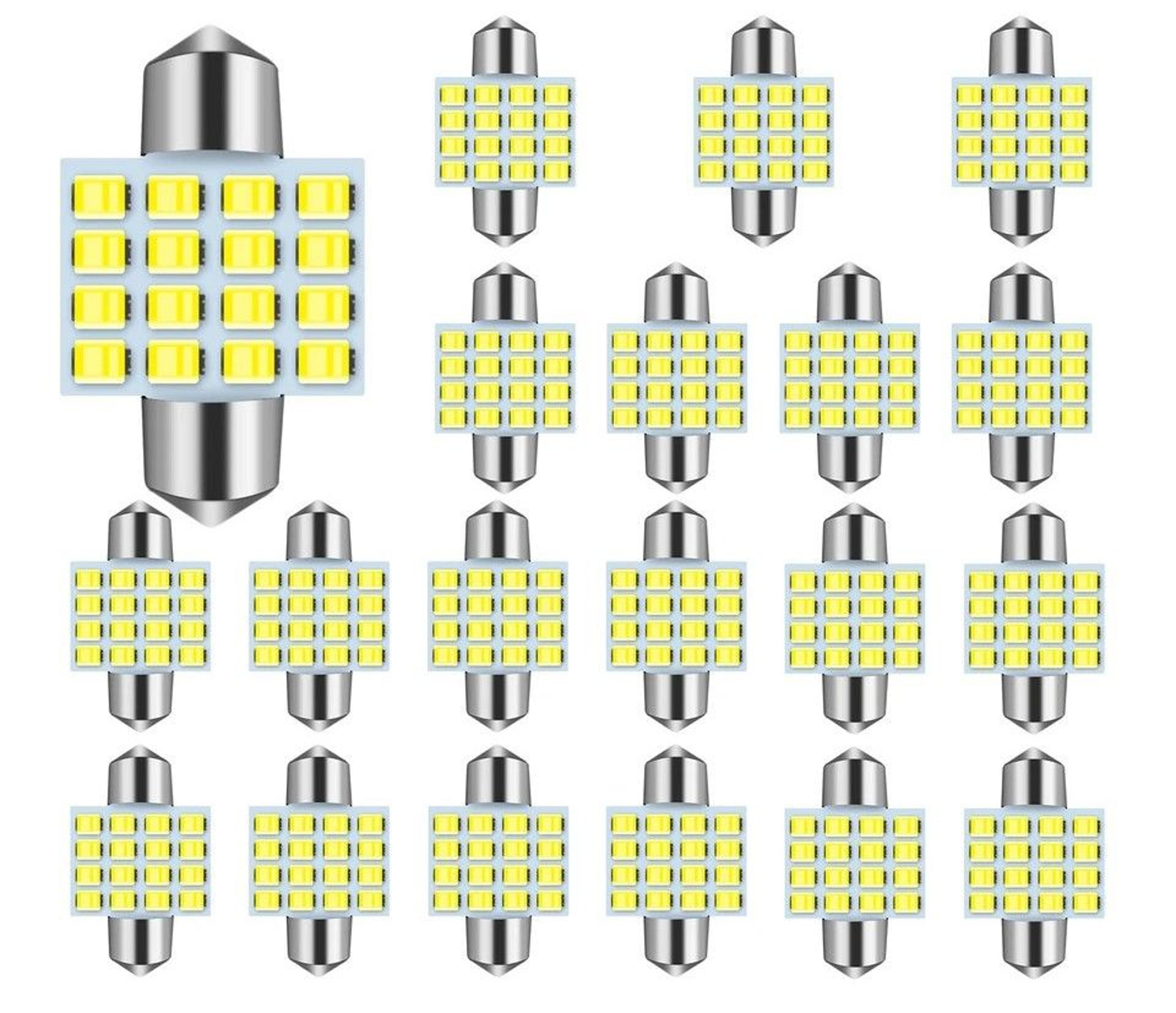 festoon led bulbs white canbus replacement for dome & map lights